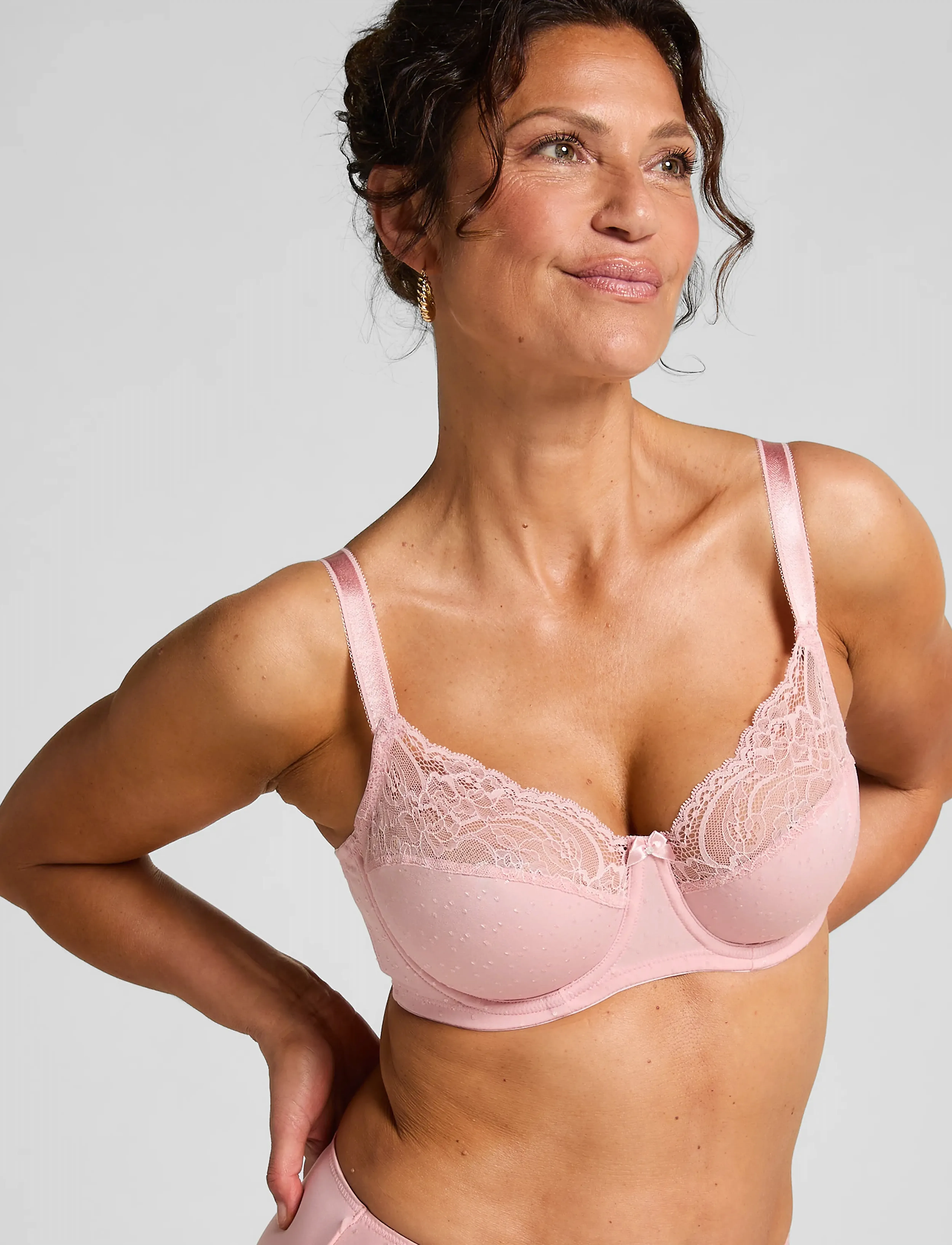 Hunkemöller SOPHIE UF - Pesu ja aluspesu - SILVER PINK / pink/rose