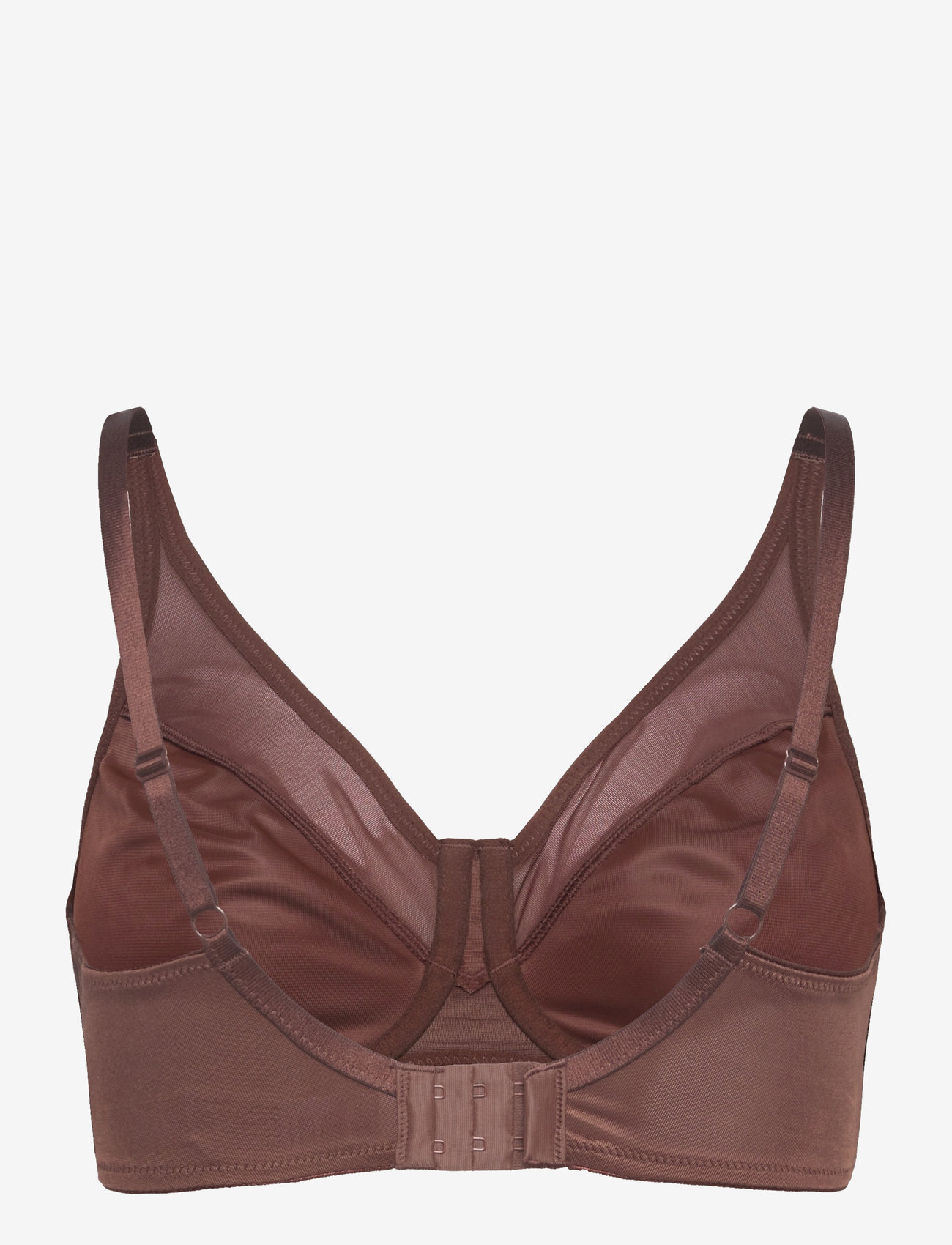 Hunkemöller - Nina Non-Padded Underwired Minimizer Bra - traadiga rinnahoidjad - chicory coffee - 2