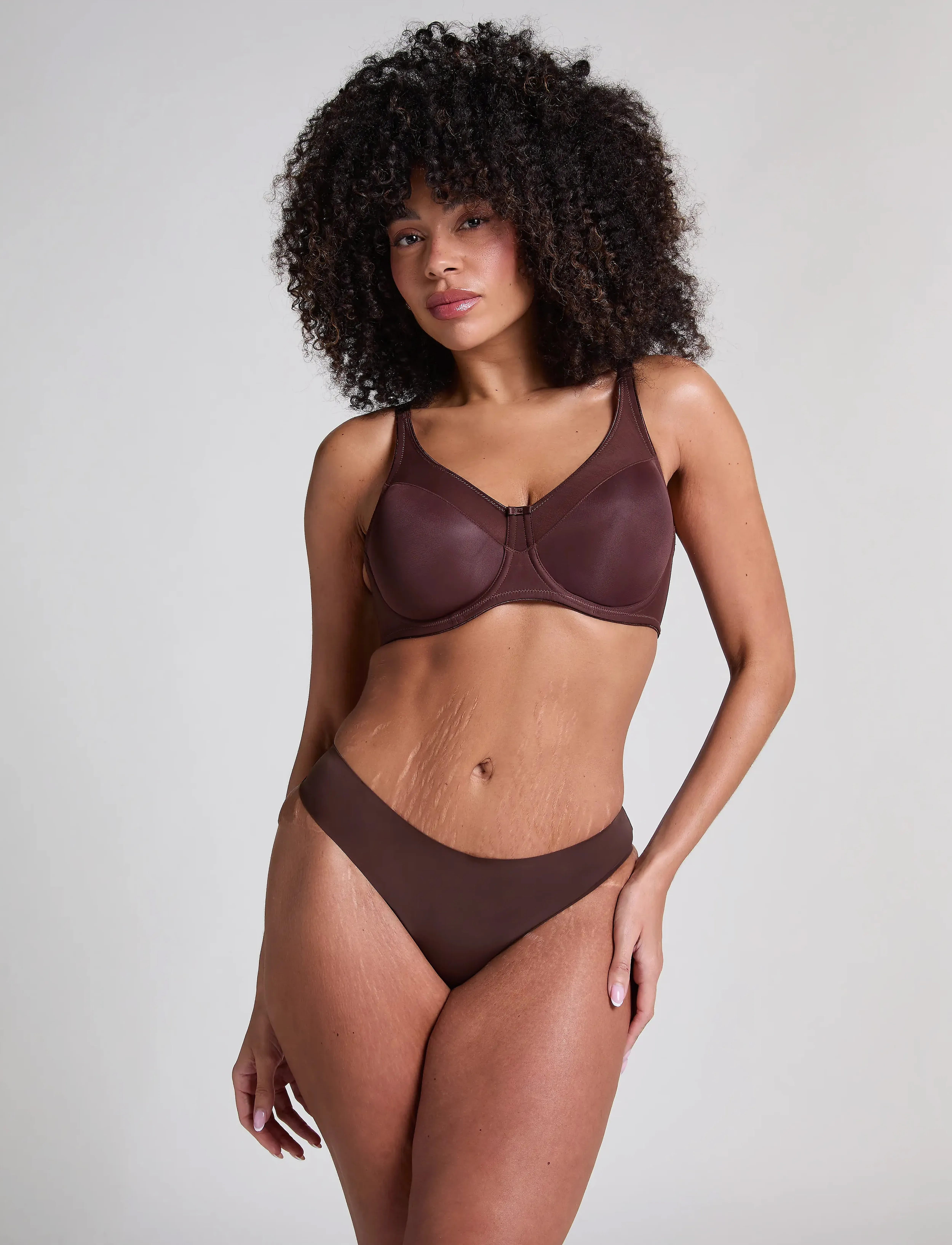 Hunkemöller - NINA MINIMIZER - laveste priser - chicory coffee - 4