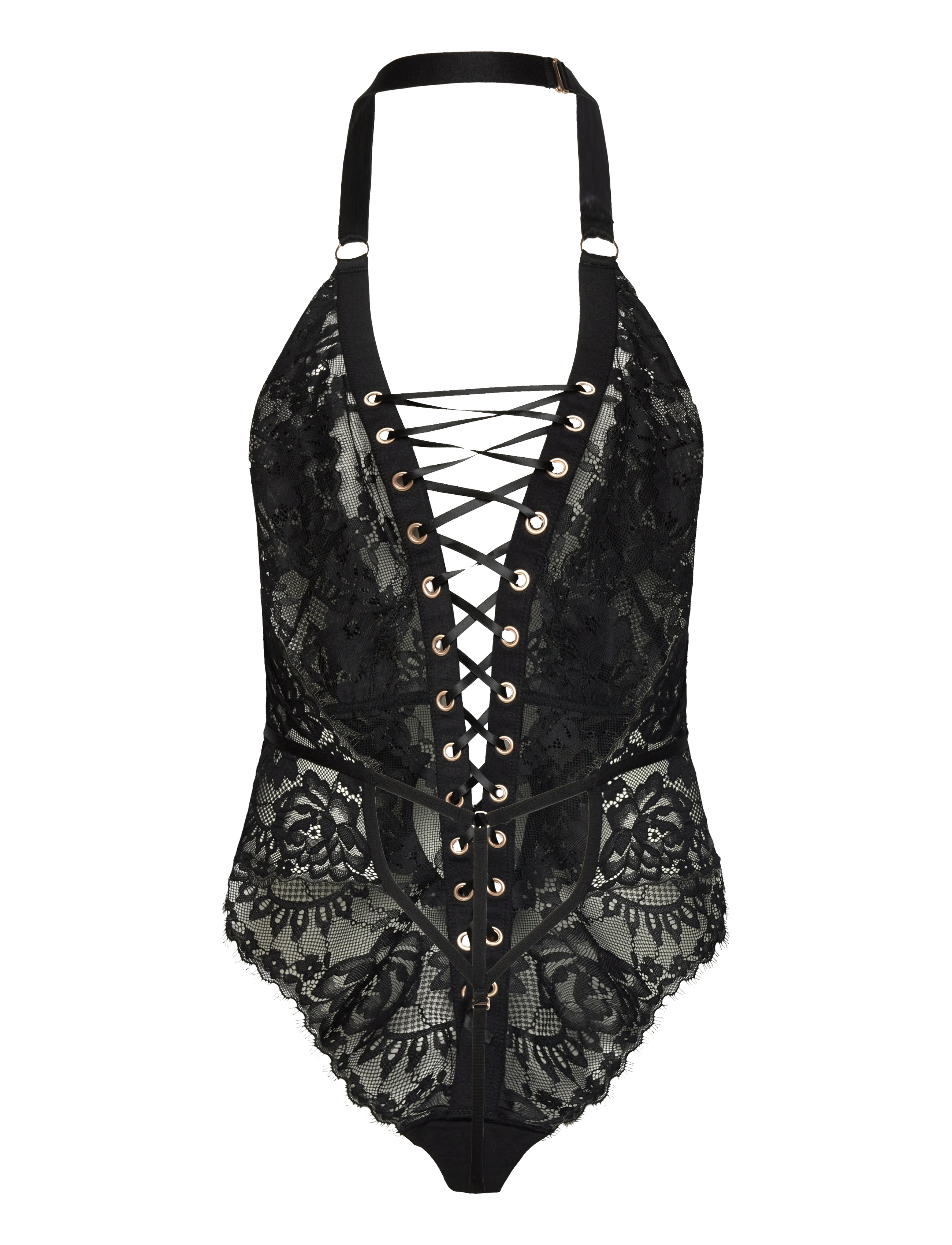 Hunkemöller - TAYLOR HL BODY - caviar - 2