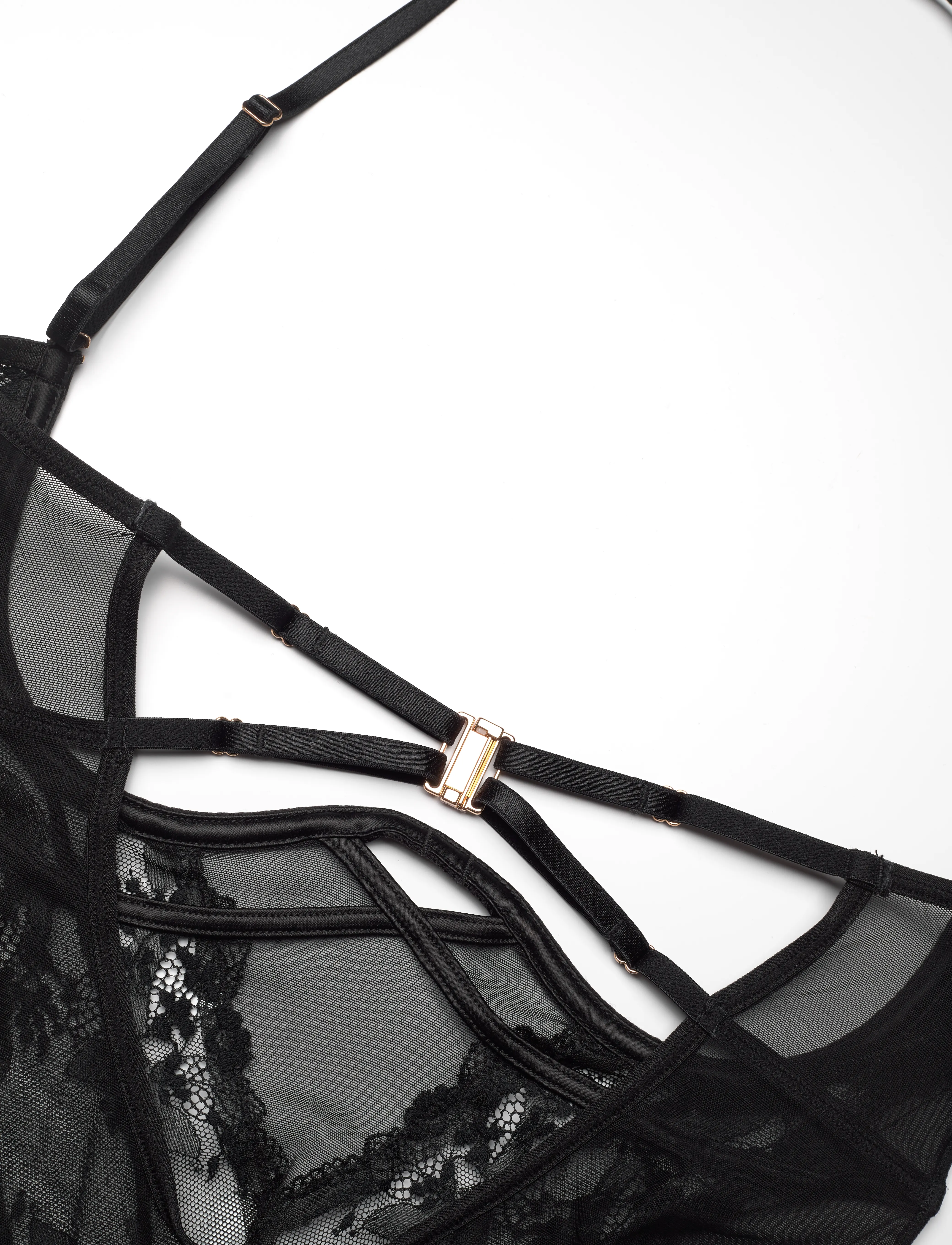 Hunkemöller - EVA BODY - caviar - 5