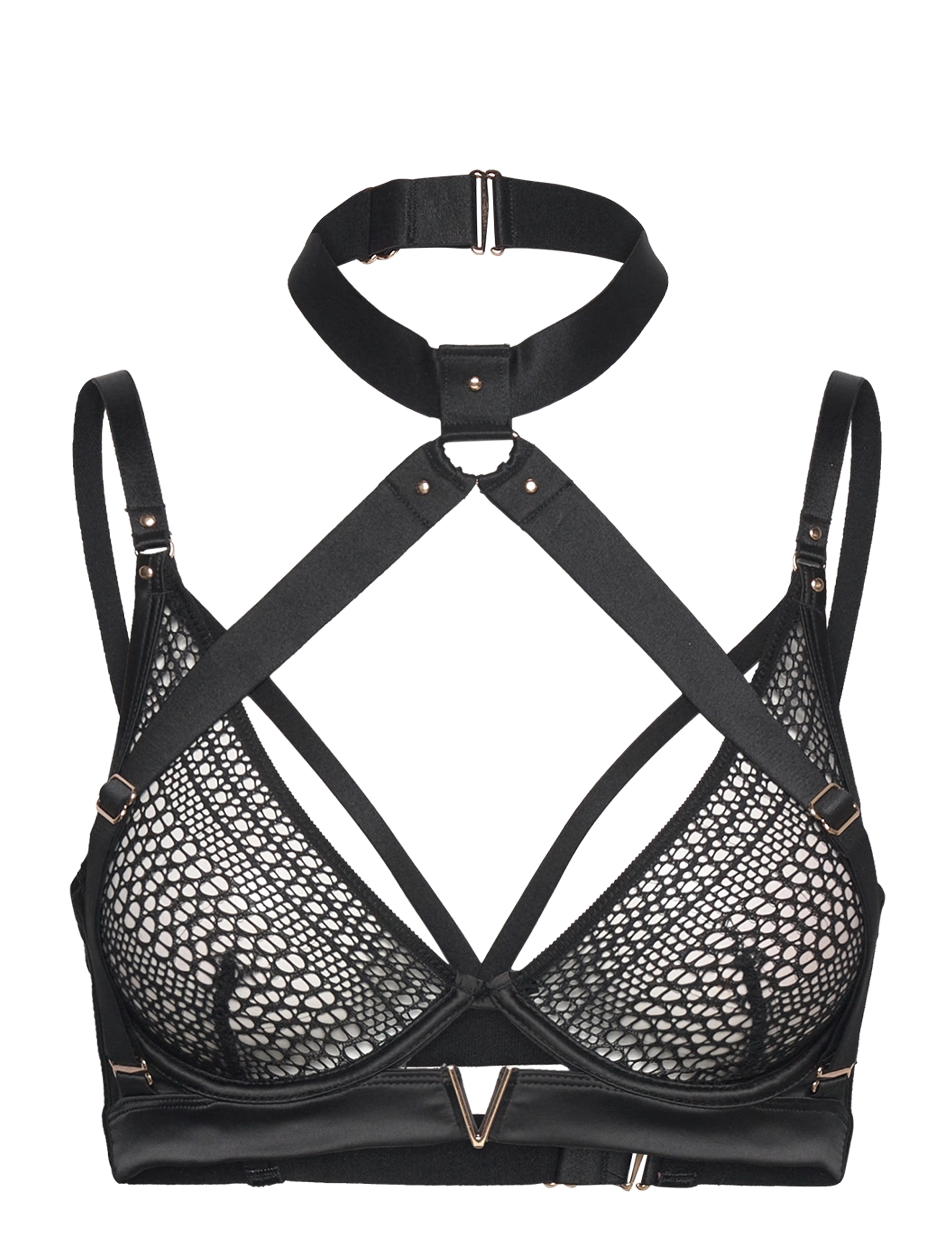 Hunkemöller - Missy Non-Padded Underwired Bra - caviar - 1