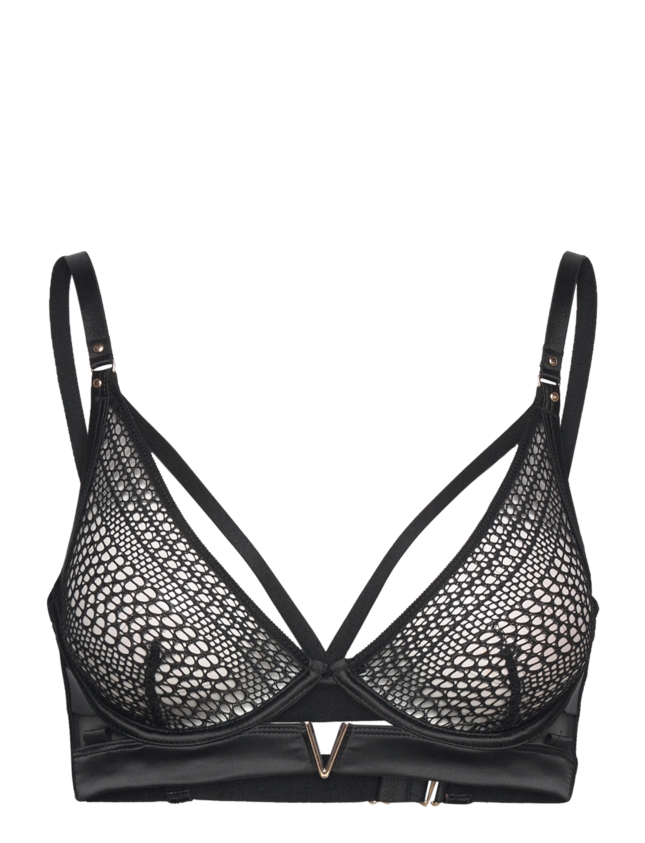 Hunkemöller - Missy Non-Padded Underwired Bra - caviar - 3