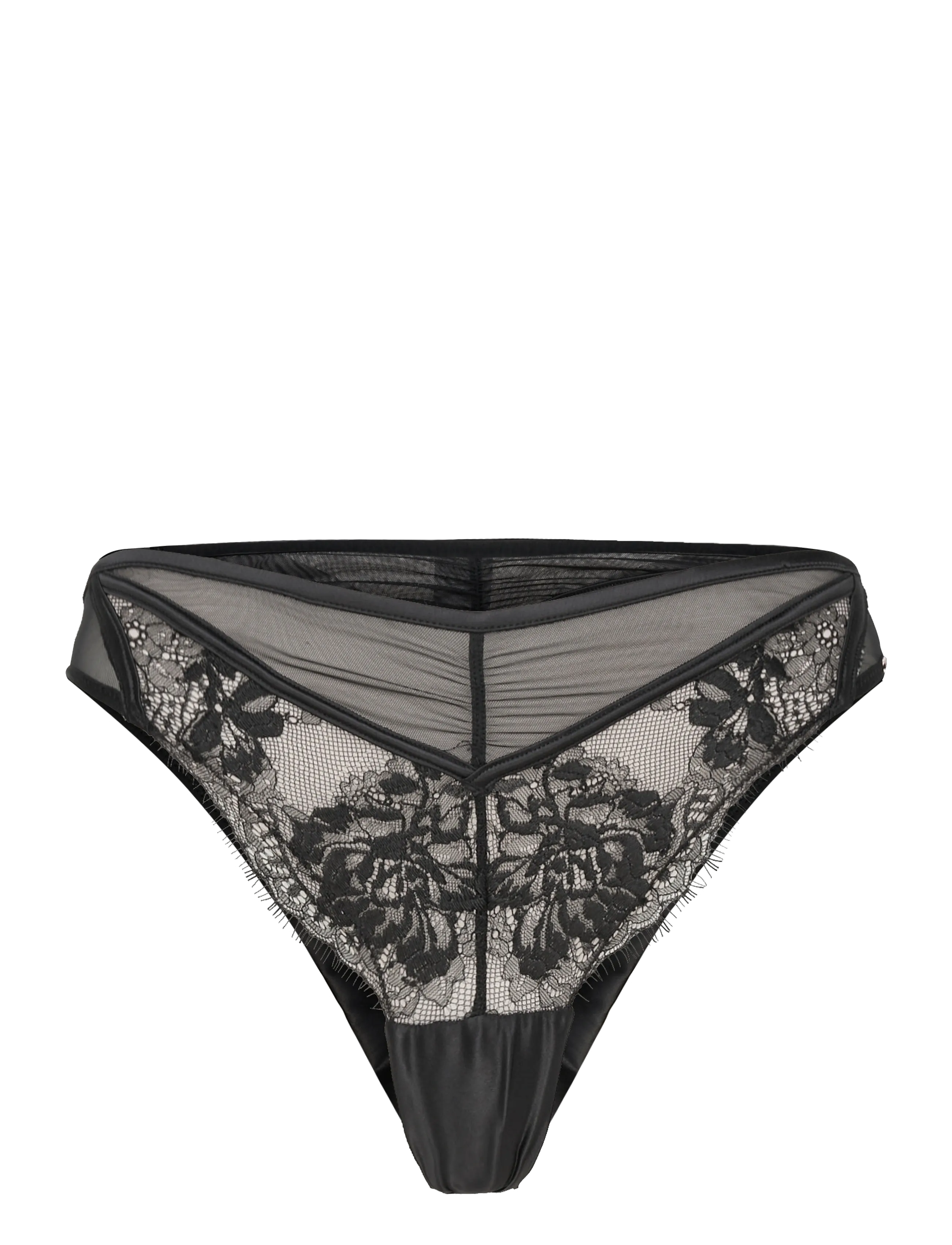 Hunkemöller CYNTHIA HL BRAZILIAN R - Brazilian truser - CAVIAR / black