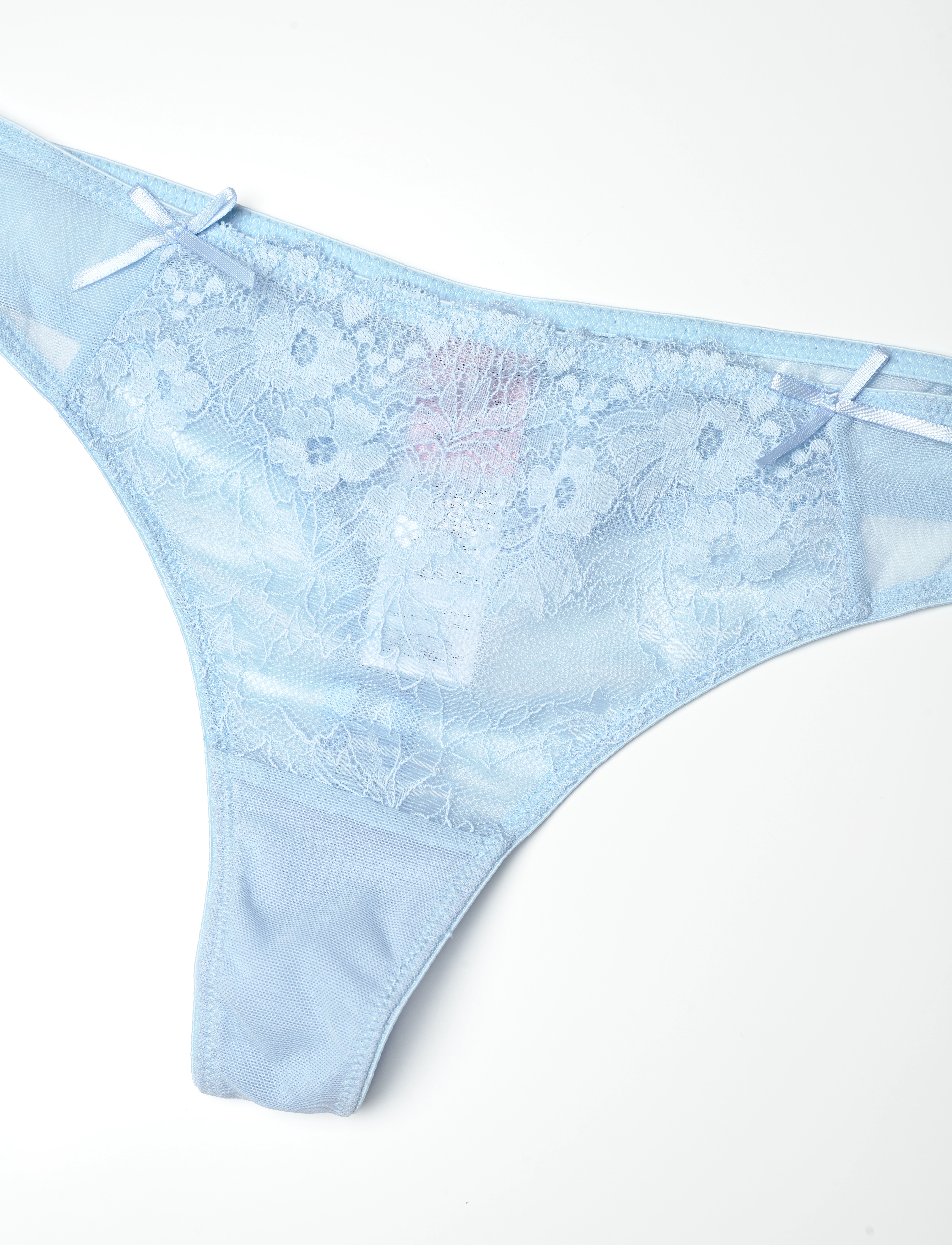 Hunkemöller - Cherry Thong - cerulean - 2