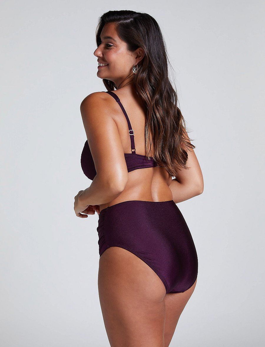 Hunkemöller - Costa Rio Bikini Bottoms - bikinitrosor med hög midja - potent purple - 4