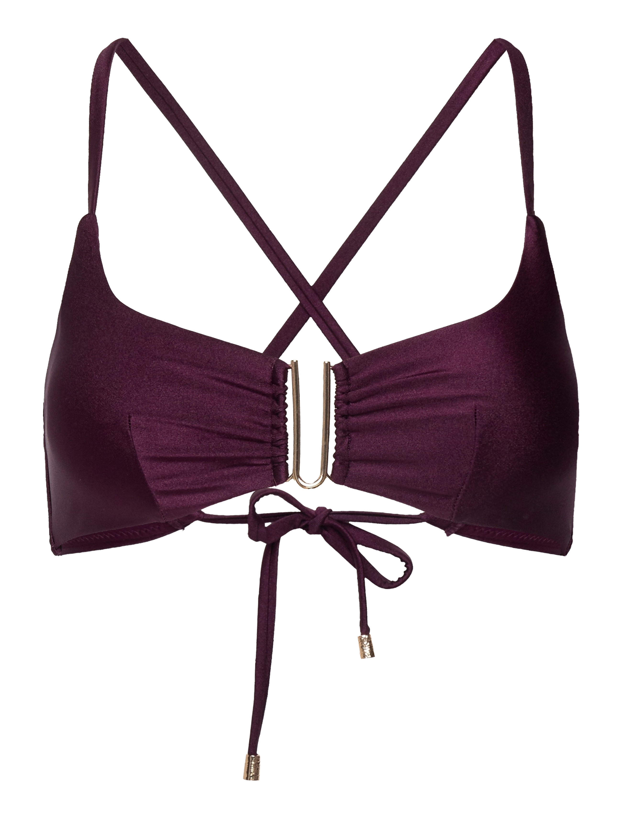 Hunkemöller Costa Bikini Crop Top - Hunkemöller - POTENT PURPLE / purple