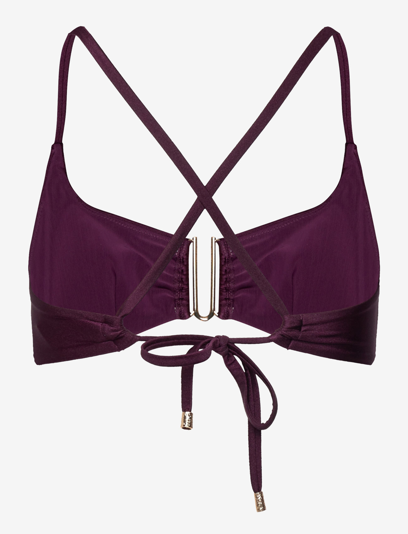 Hunkemöller - Costa Bikini Crop Top - bandeaubikinier - potent purple - 1
