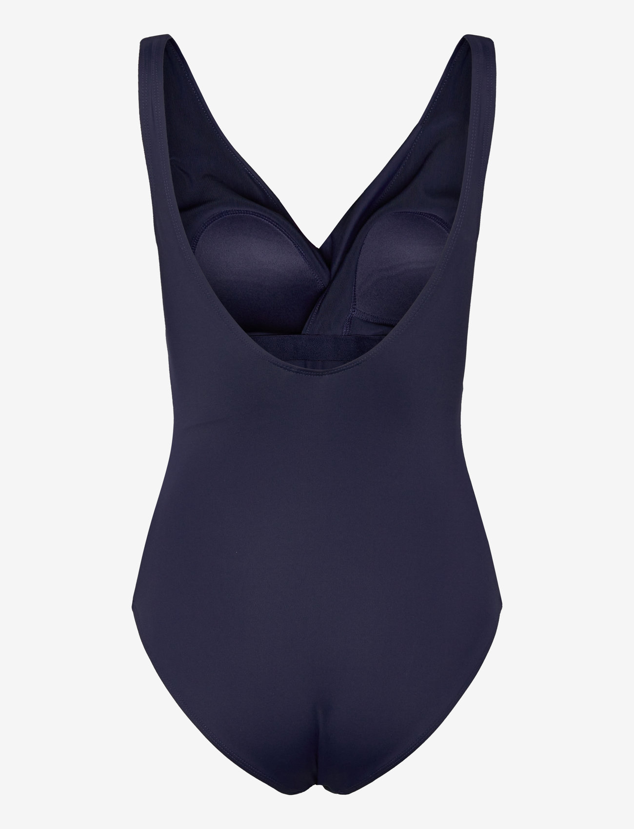 Hunkemöller - Shaping Shell Mesh Swimsuit - badeanzüge - evening blue - 1