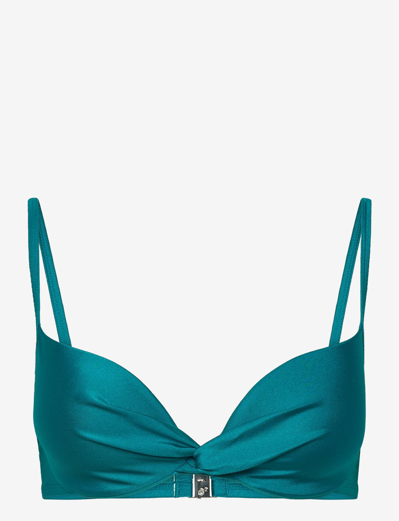 Hunkemöller - AQUA PP - bikinitoppe med bøjle - hy teal 10317 - 0