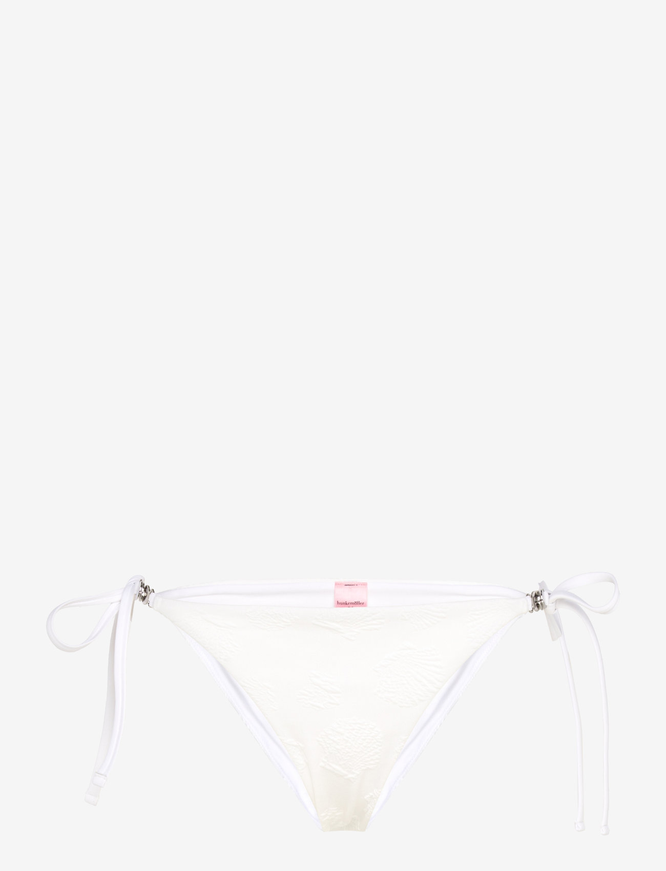 Hunkemöller - Seashell Cheeky Triangle Bottom - bikinis mit seitenbändern - bright white - 0
