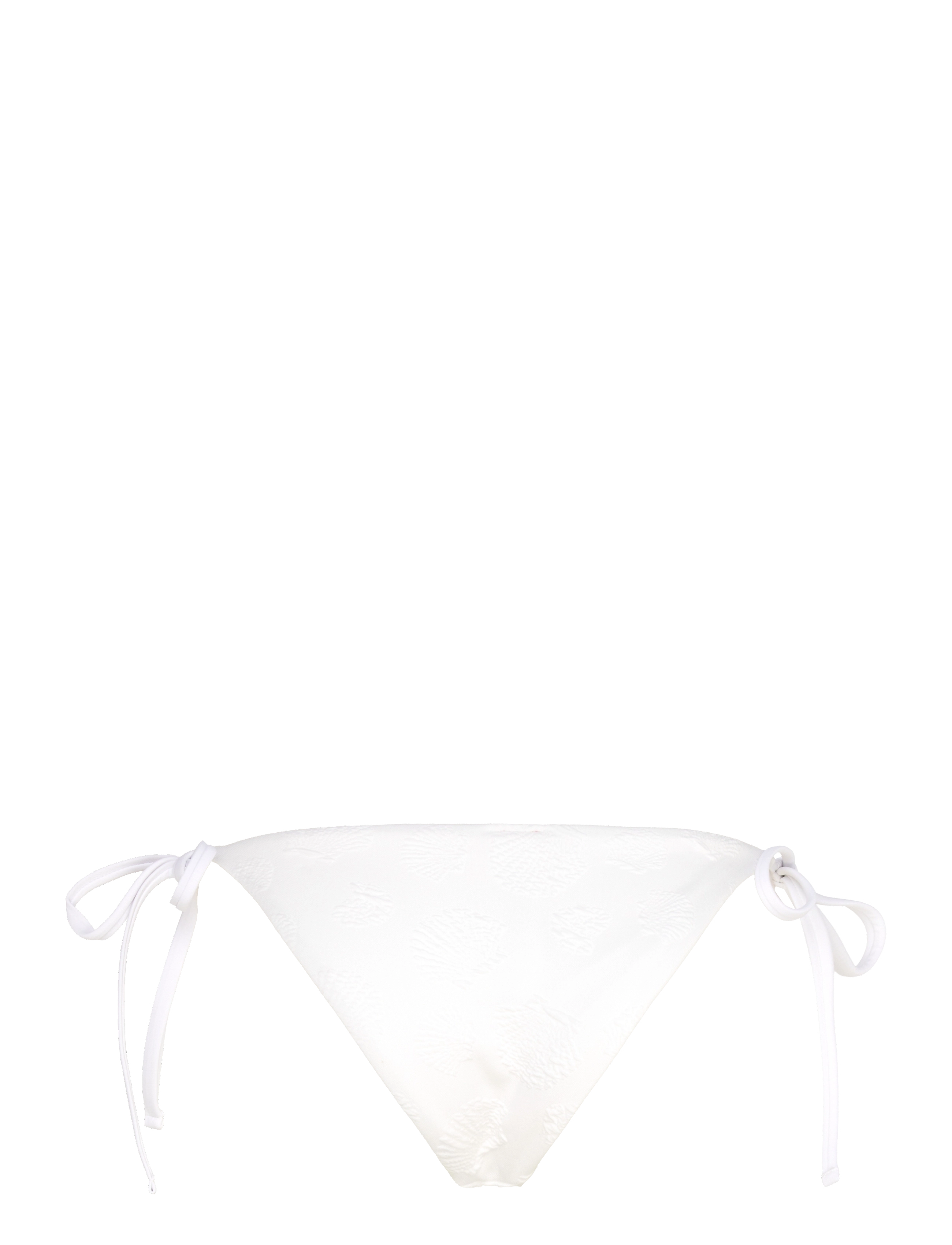Hunkemöller - Seashell Cheeky Triangle Bottom - bikinis mit seitenbändern - bright white - 2
