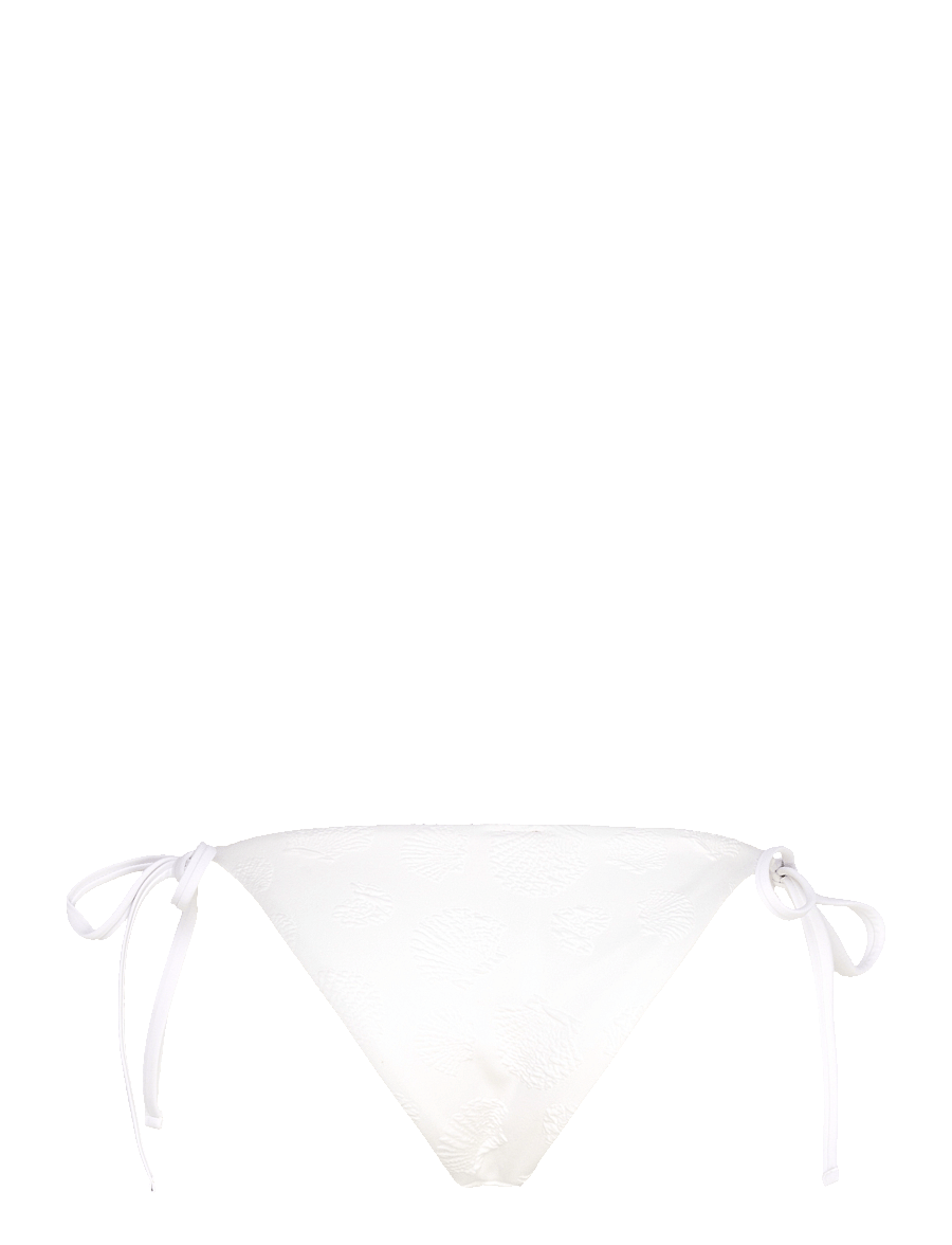Hunkemöller - Seashell Cheeky Triangle Bottom - side tie bikinier - bright white - 2