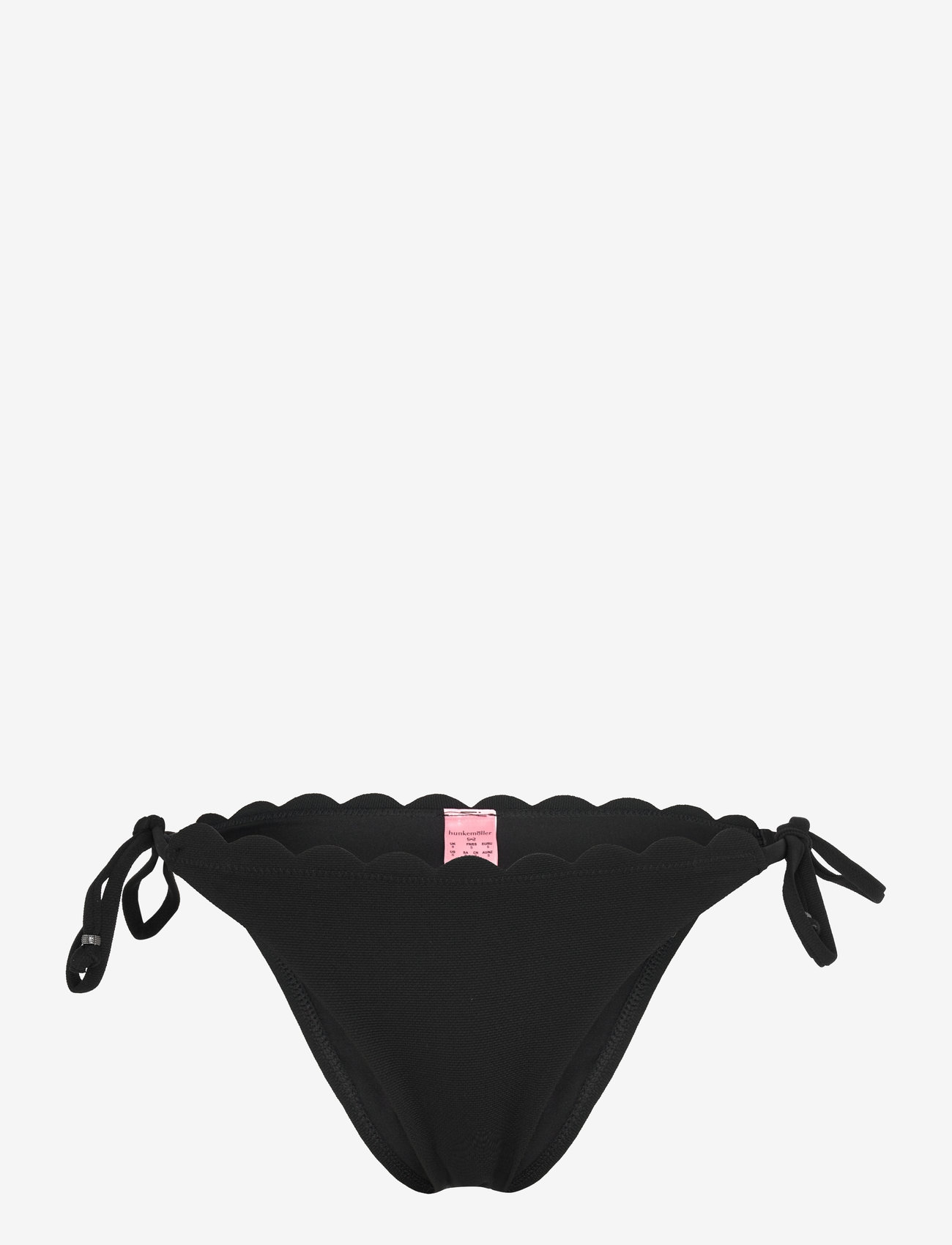 Hunkemöller - SCALLOP CHEEKY T - küljele seotavad bikiinid - caviar - 1