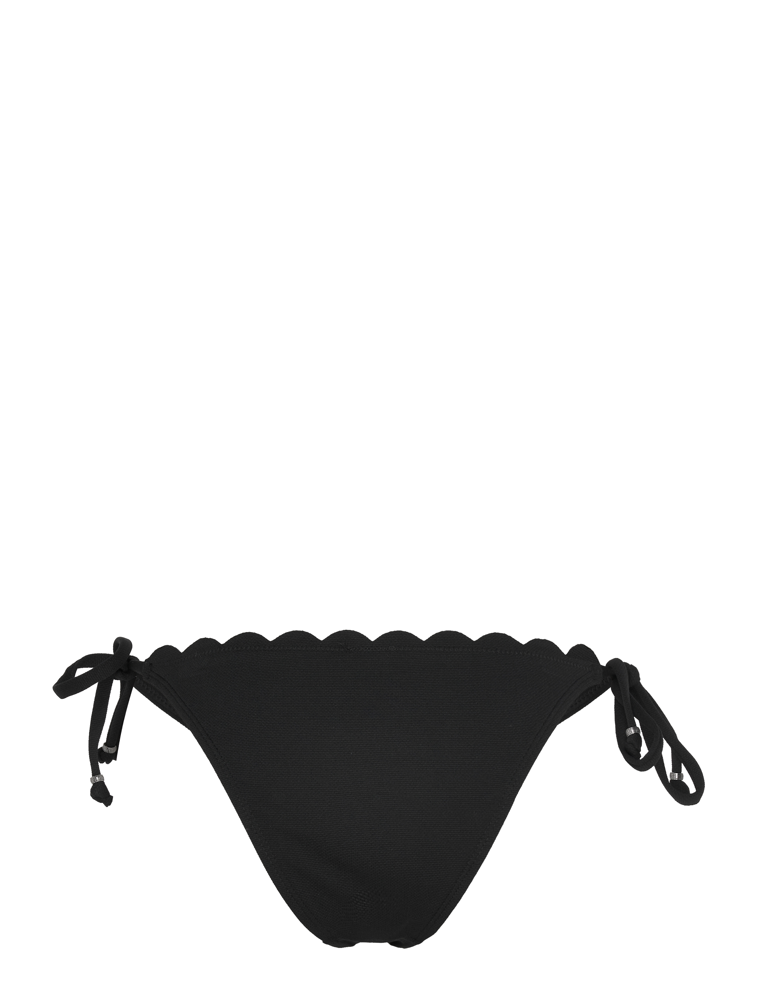 Hunkemöller - SCALLOP CHEEKY T - bikinis mit seitenbändern - caviar - 2