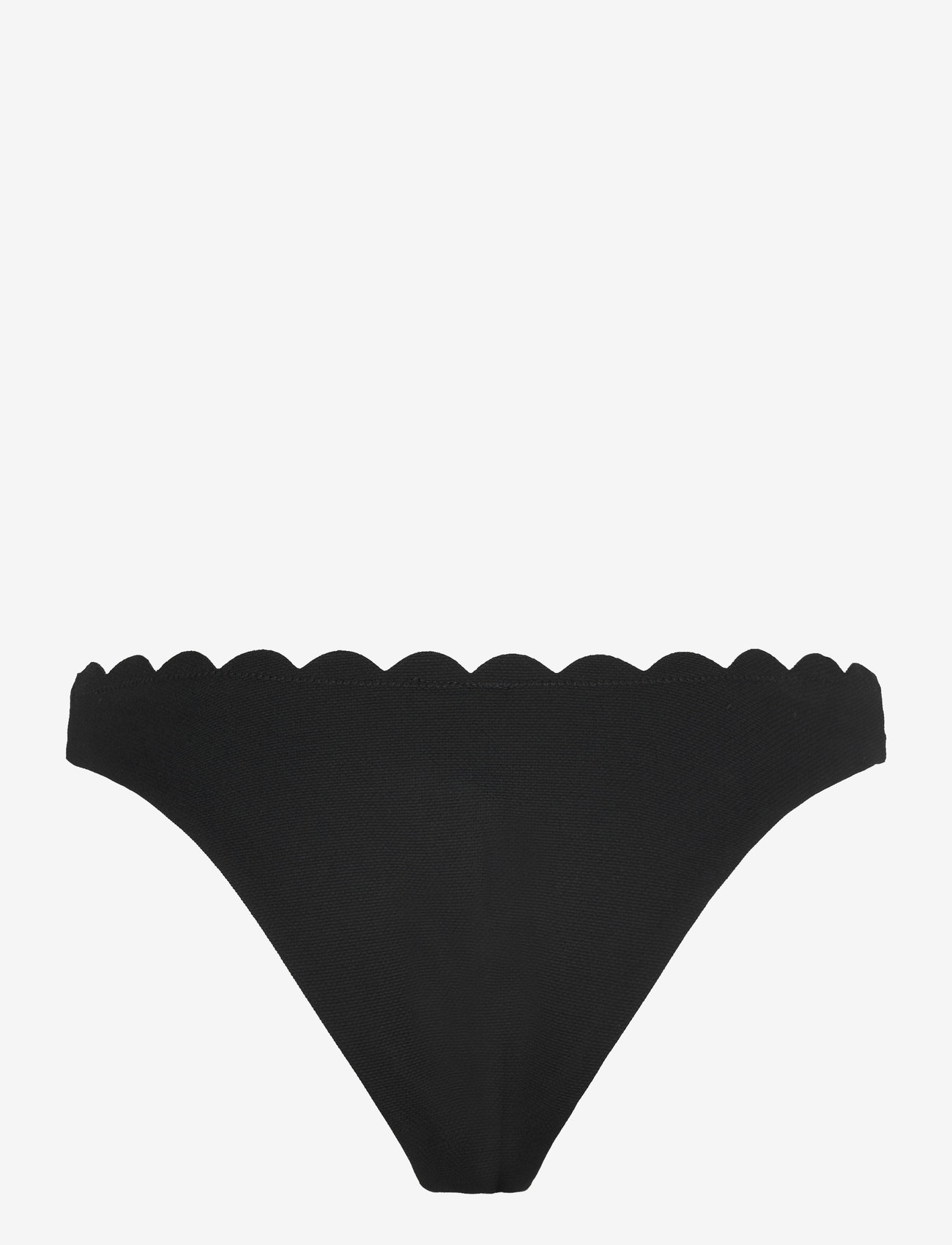 Hunkemöller - SCALLOP HIGH LEG R - bikinibriefs - caviar - 2