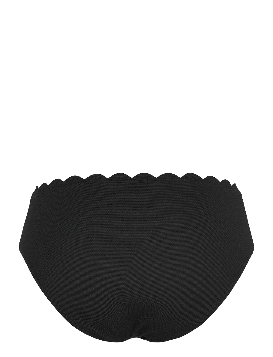 Hunkemöller - SCALLOP RIO MIDI - kõrge vöökohaga bikiinid - caviar - 2