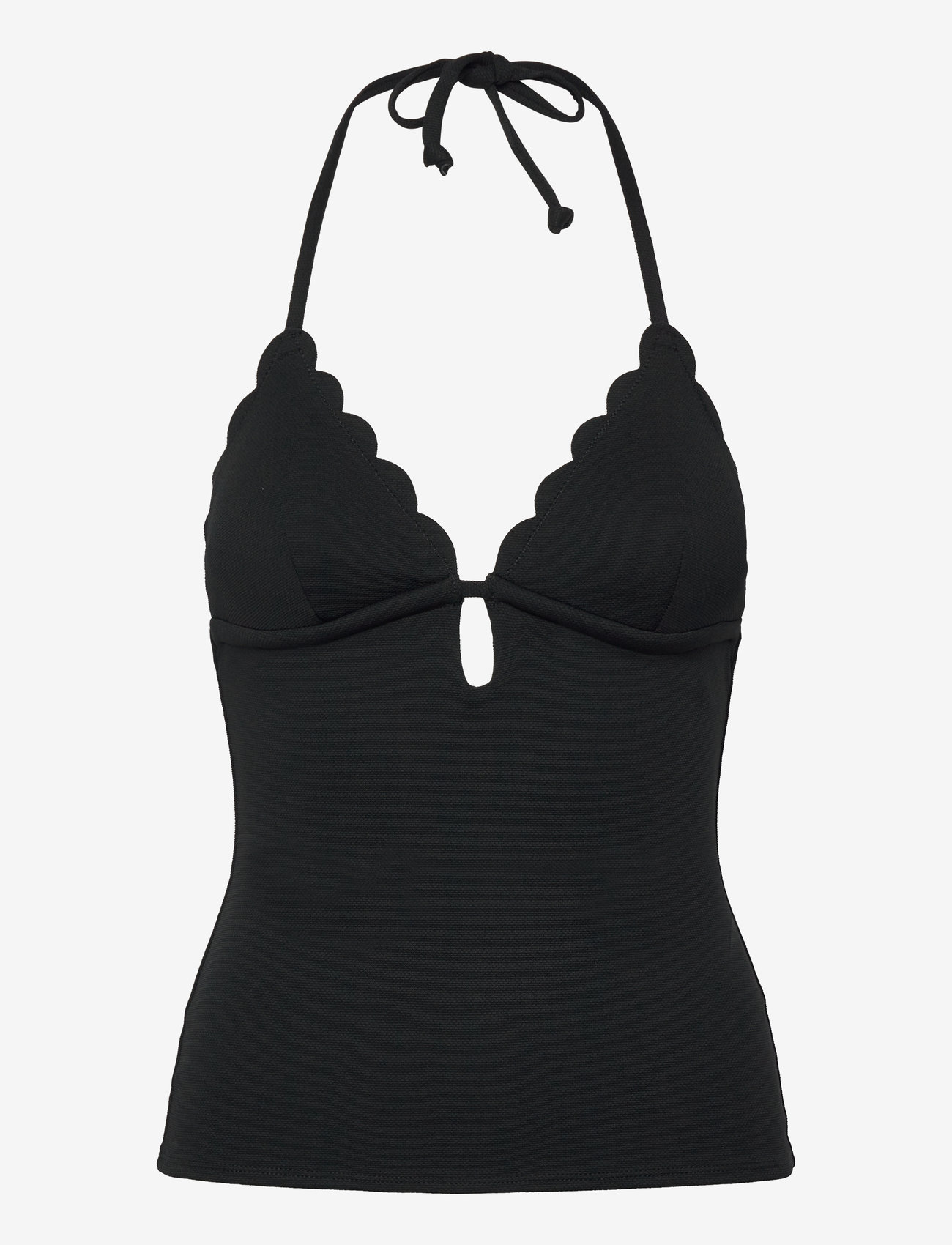Hunkemöller - SCALLOP SHAPING TANKINI - bikinis - caviar - 1