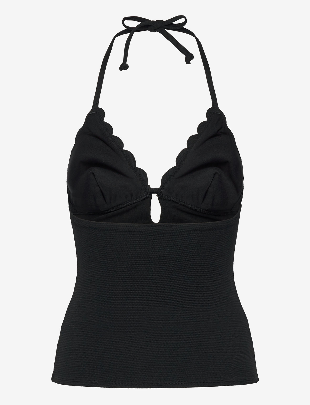Hunkemöller - SCALLOP SHAPING TANKINI - bikinis - caviar - 2