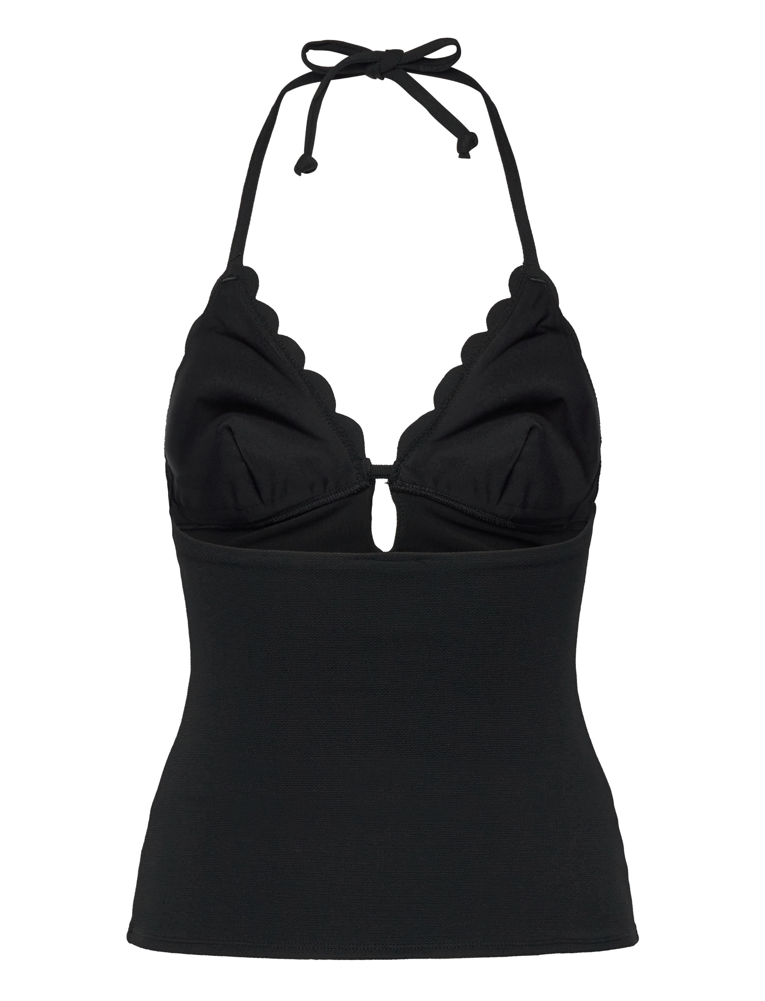 Hunkemöller - SCALLOP SHAPING TANKINI - bikinis - caviar - 2