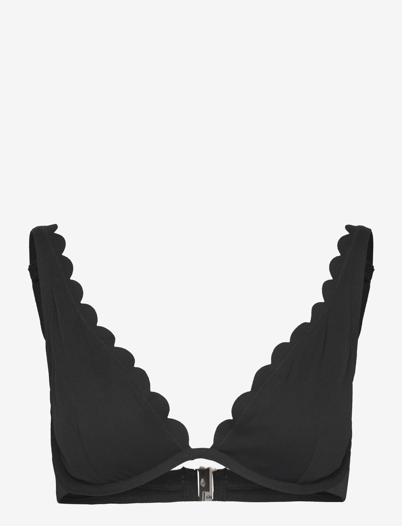 Hunkemöller - SCALLOP UP - bikini-oberteile mit bügel - caviar - 1