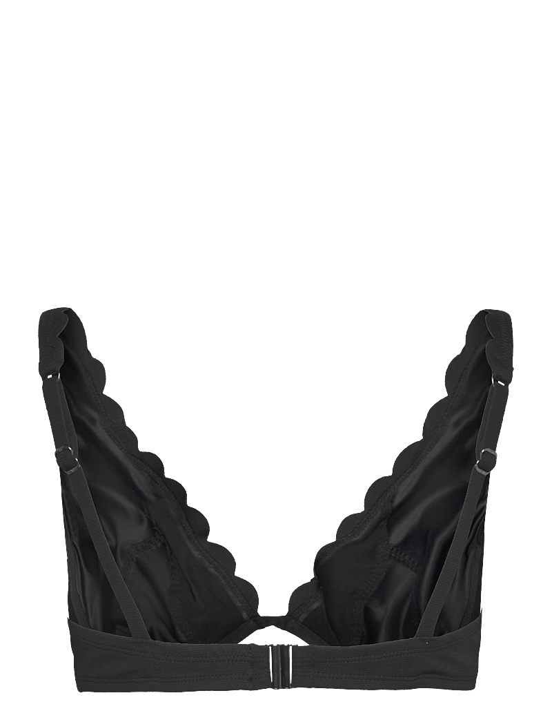 Hunkemöller - SCALLOP UP - bikinitoppar med bygel - caviar - 2