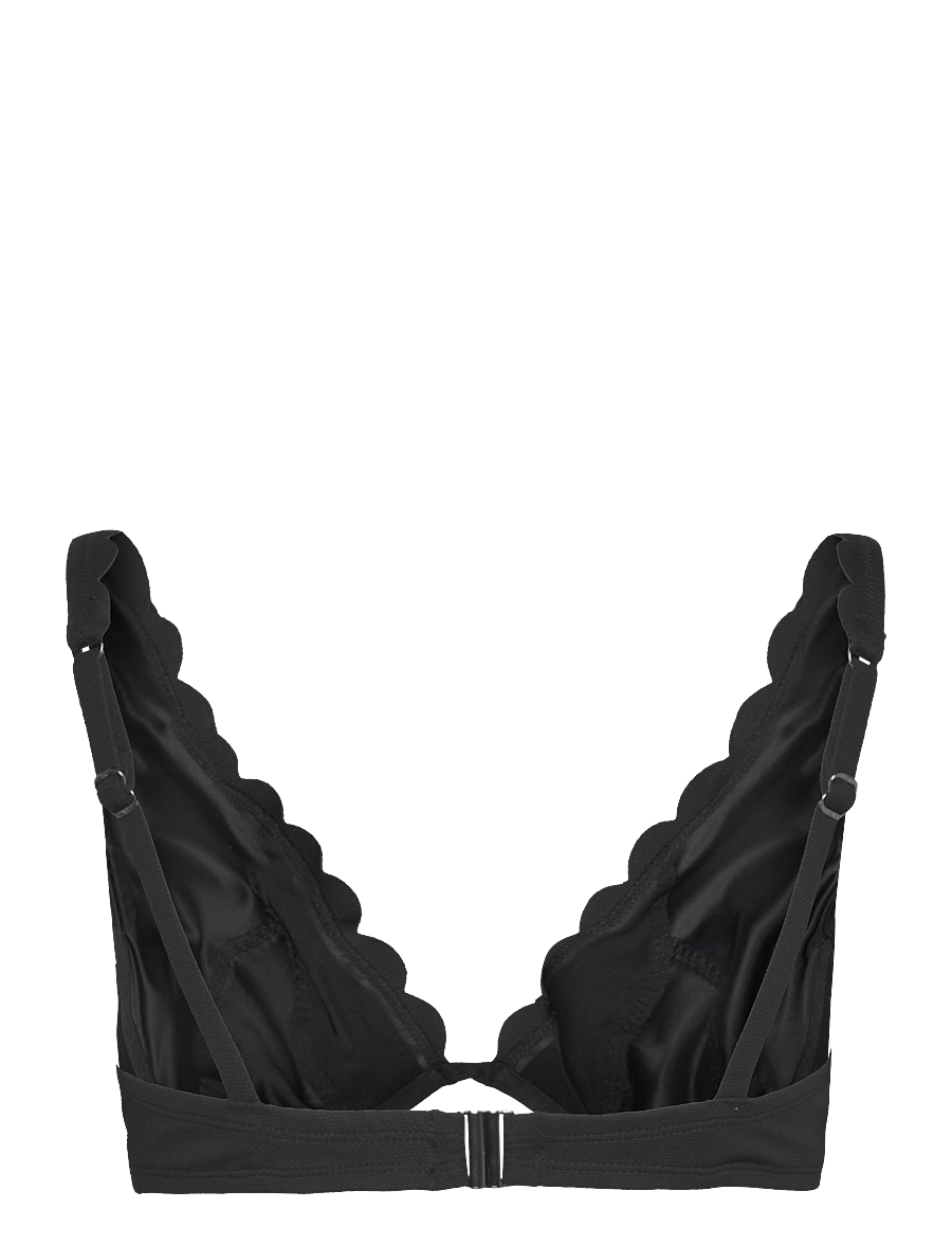 Hunkemöller - SCALLOP UP - bikinitoppar med bygel - caviar - 2