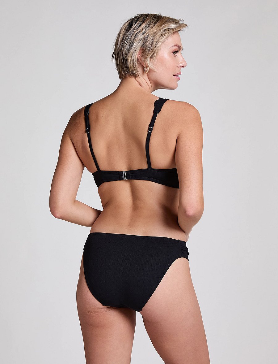 Hunkemöller - SCALLOP RIO B - bikinibriefs - caviar - 4