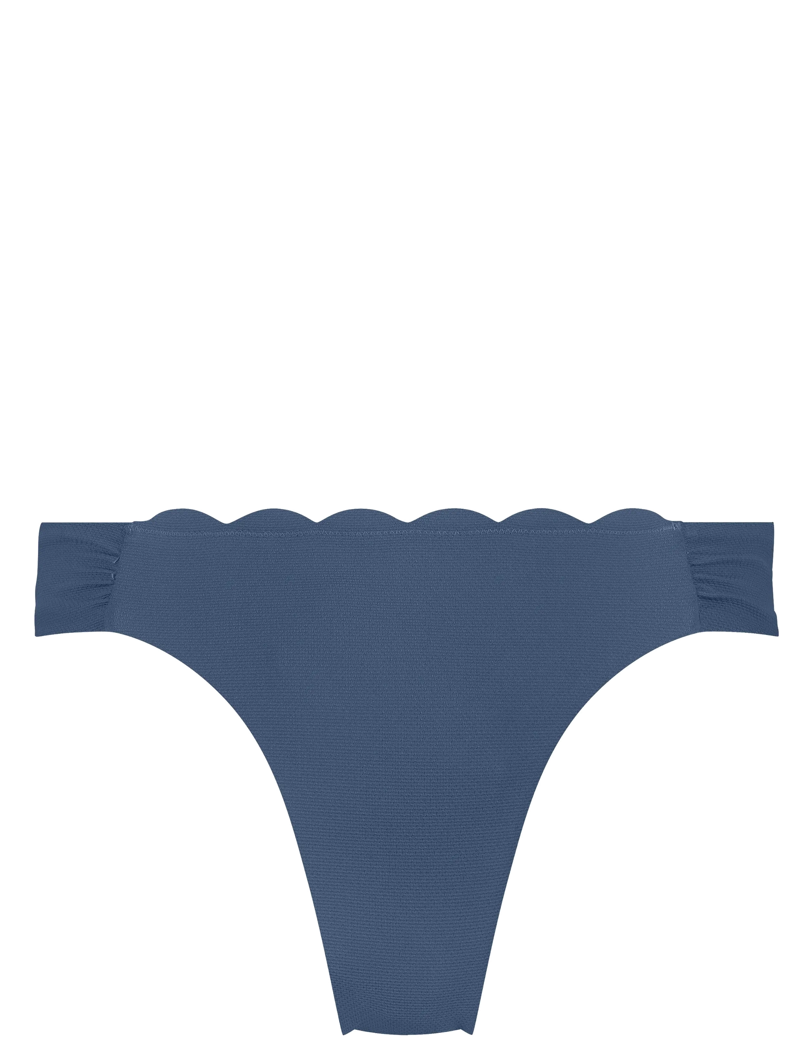 Hunkemöller Scallop Rio Bikini Bottoms - Bademode - BLUE HORIZON / blue