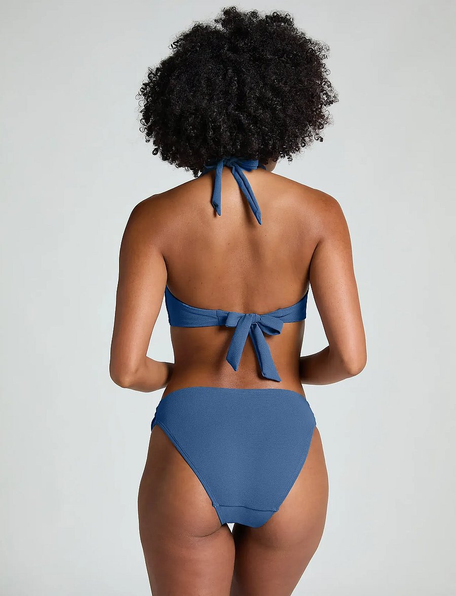 Hunkemöller - Scallop Rio Bikini Bottoms - brazilian bikinis - blue horizon - 3