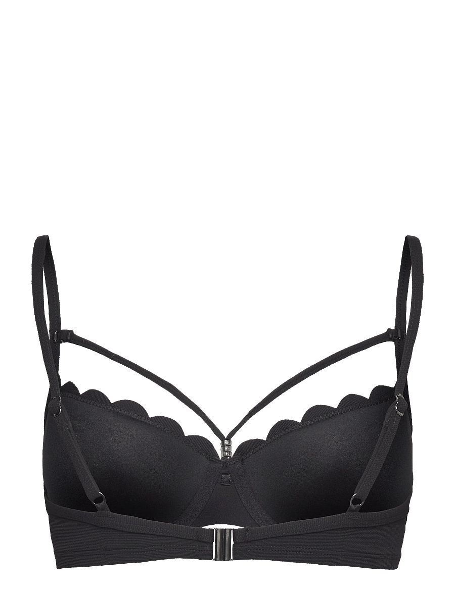Hunkemöller - SCALLOP PD - vír bikinitoppar - caviar - 2