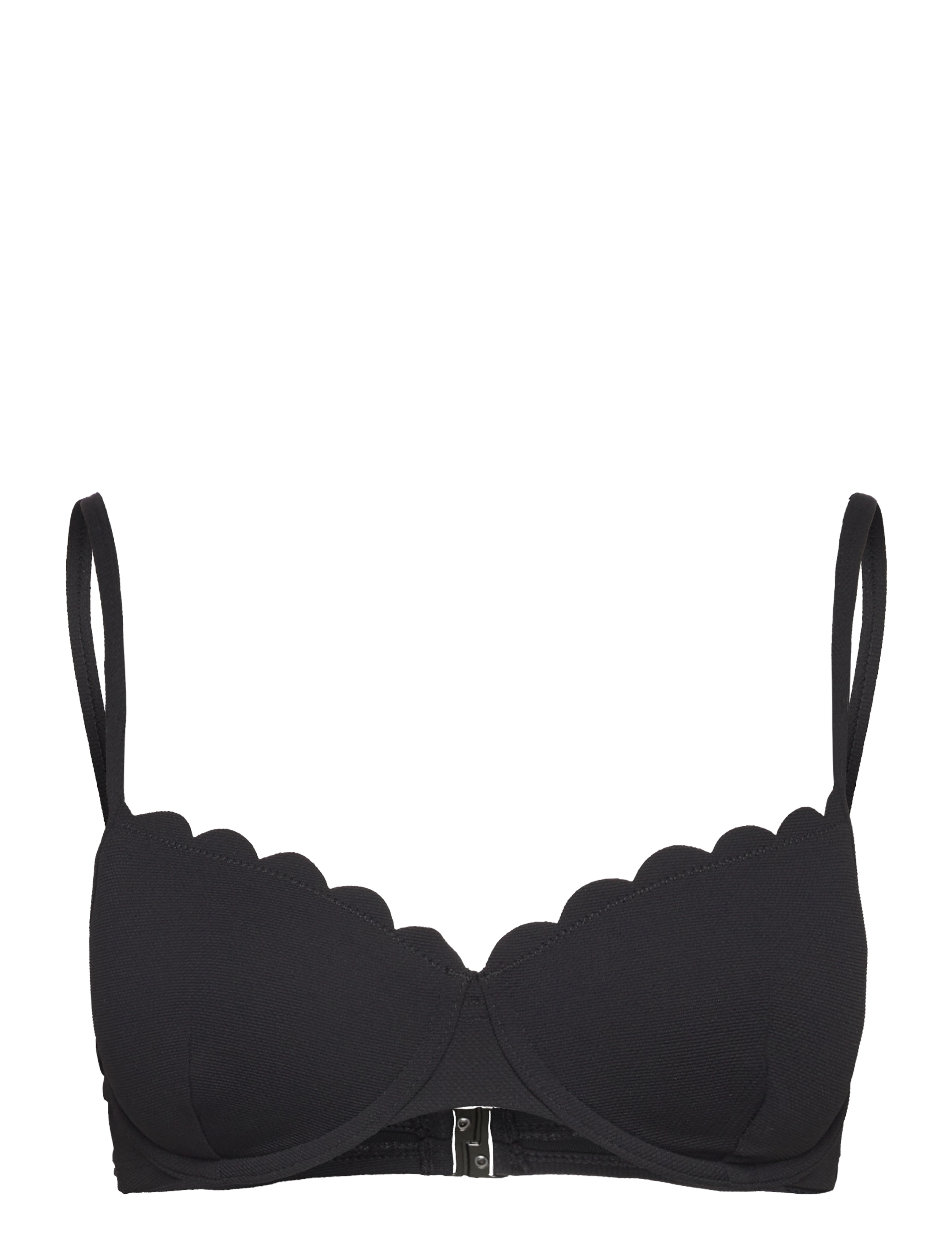 Hunkemöller - SCALLOP PD - tugitraadiga bikiinide ülaosad - caviar - 3