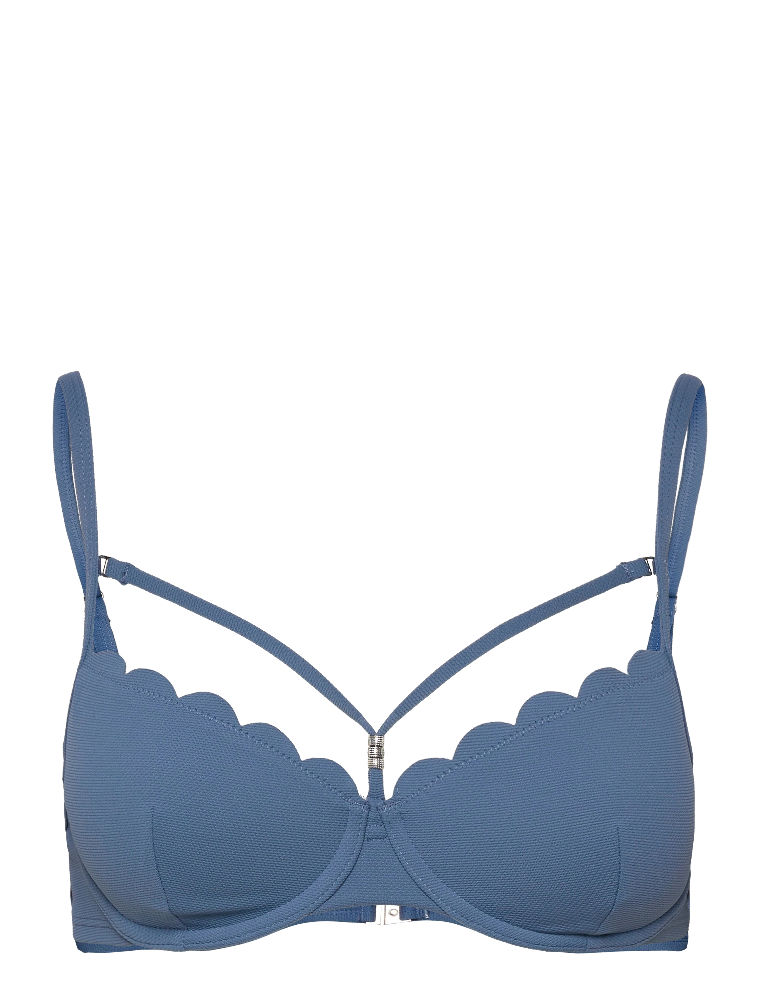 Hunkemöller SCALLOP PD - Bademode - BLUE HORIZON / blue