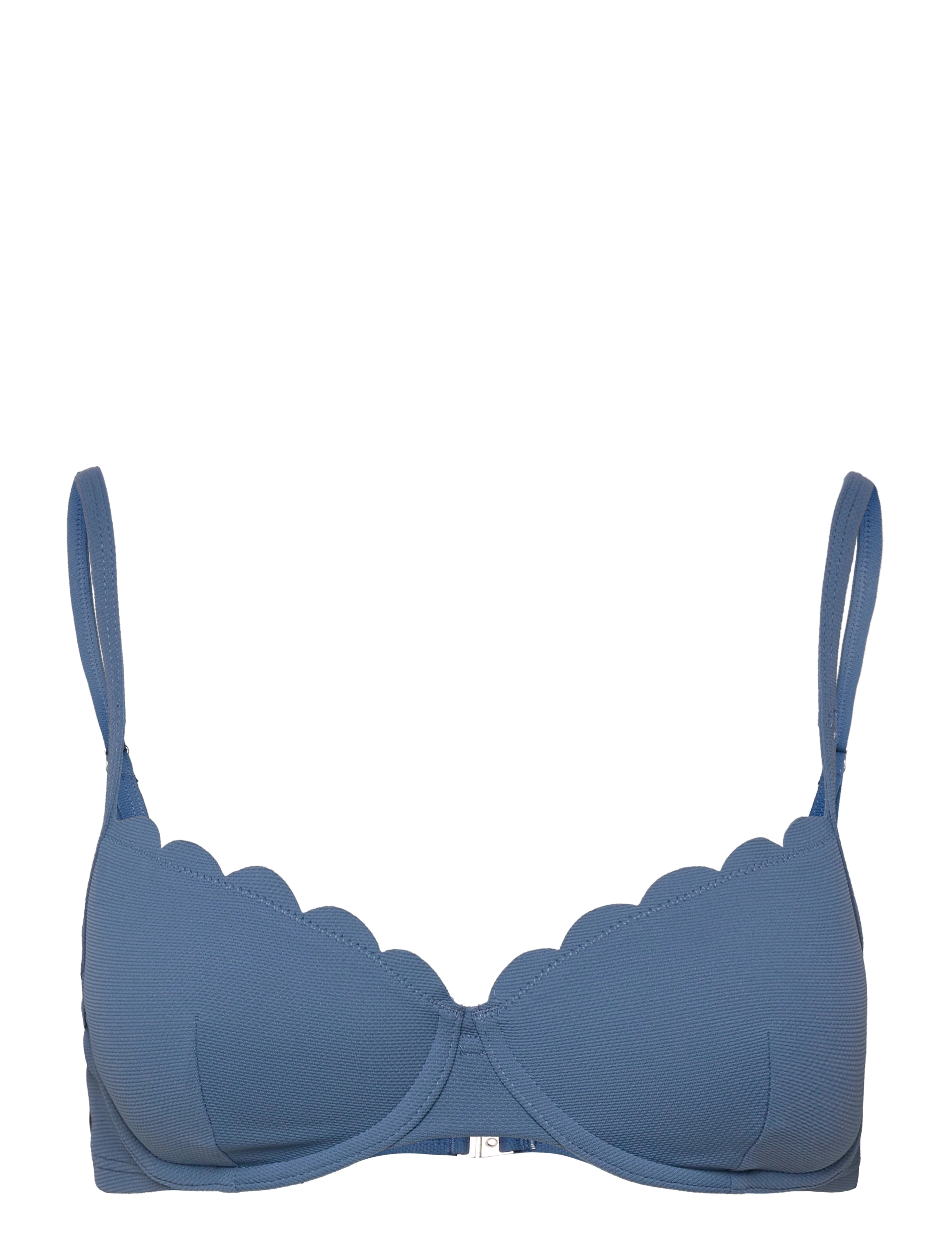 Hunkemöller - Scallop Padded Underwired Bikini Top - push-up bikini - blue horizon - 3