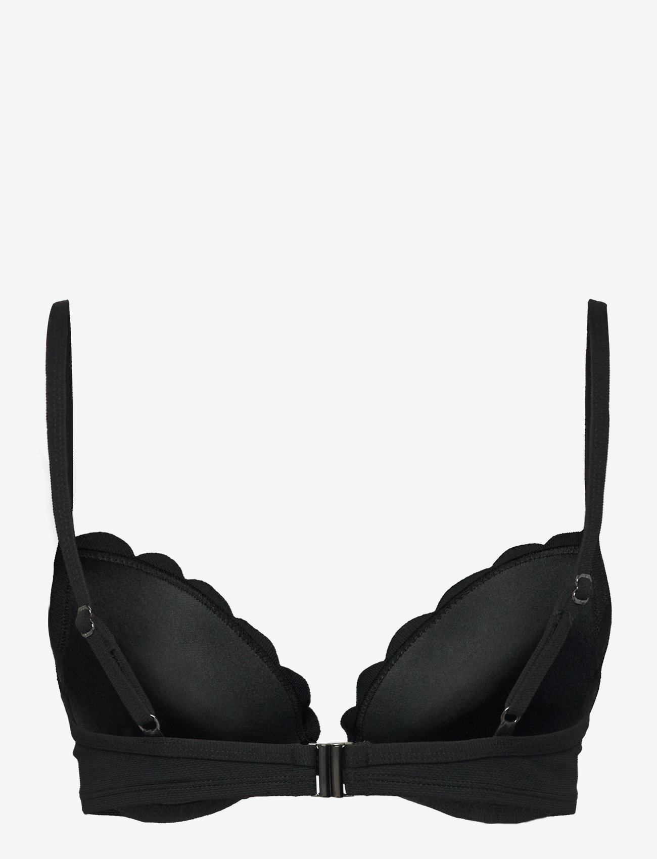 Hunkemöller - SCALLOP PP PUSH - push-up bikinier - caviar - 2