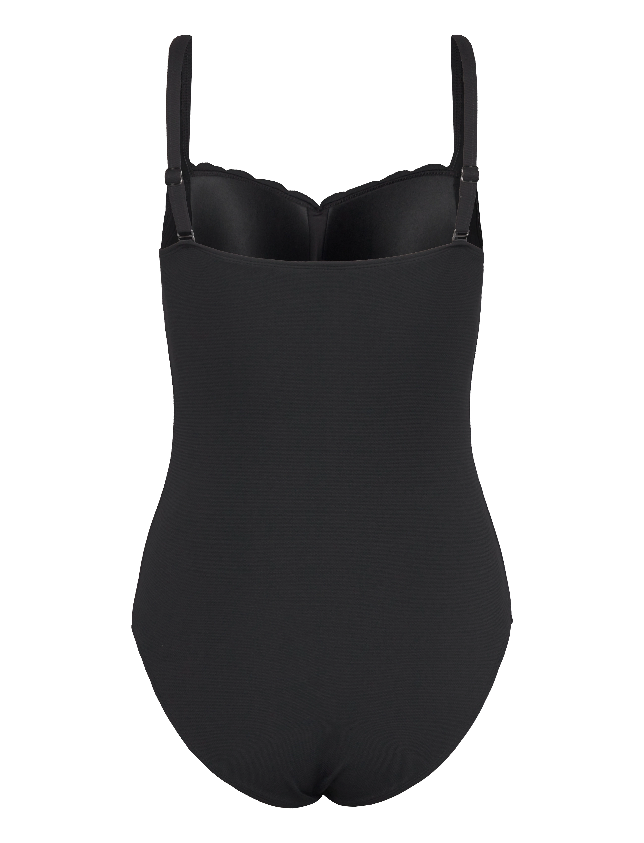 Hunkemöller - SCALLOP SHAPING BS O - swimsuits - caviar - 2