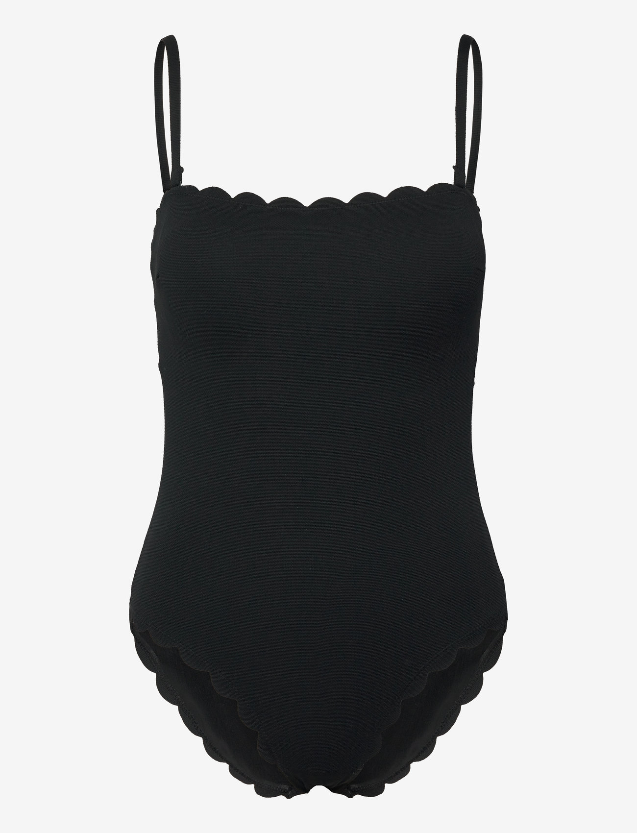 Hunkemöller - SCALLOP BANDEAU BS - trikood - caviar - 1