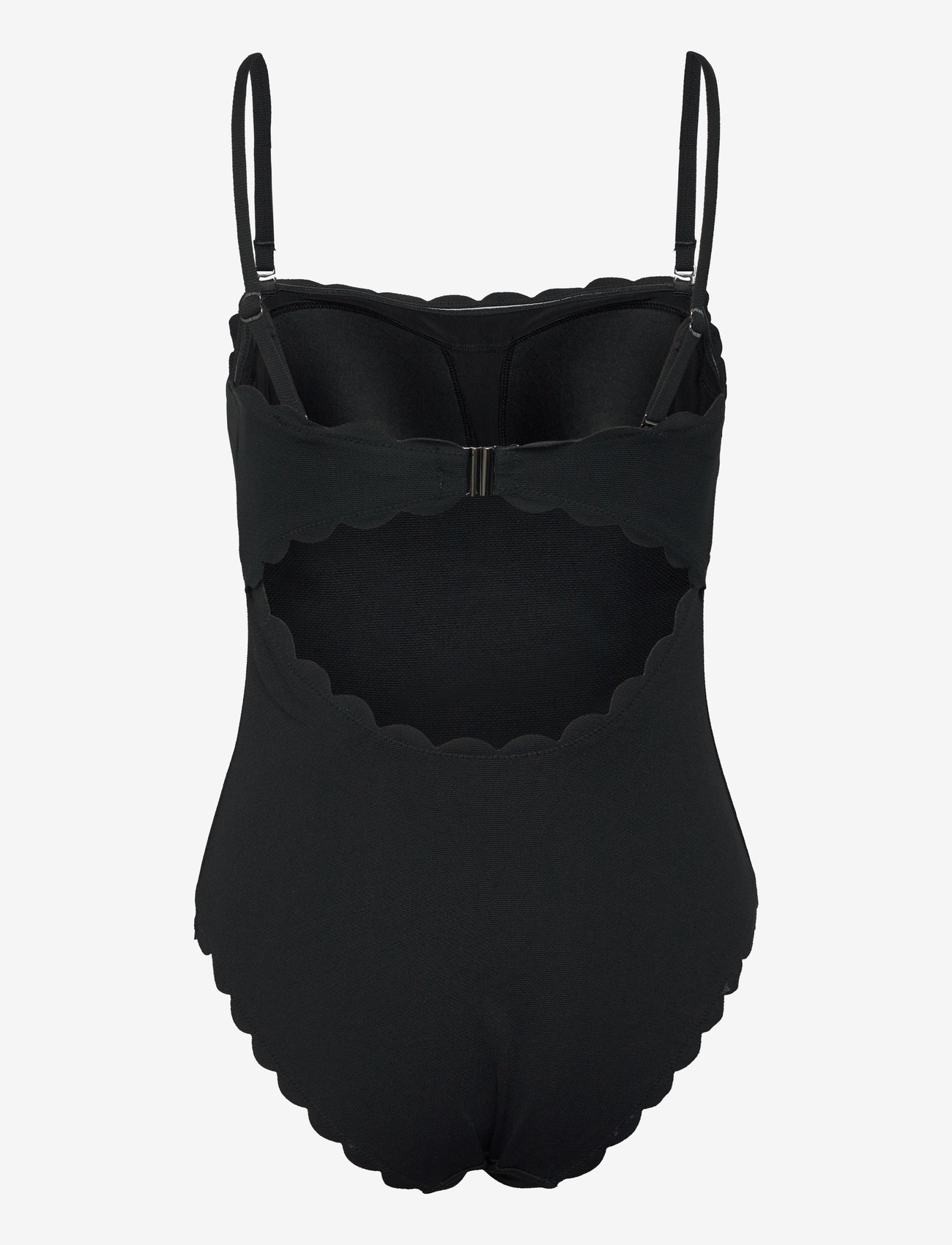 Hunkemöller - SCALLOP BANDEAU BS - trikood - caviar - 2