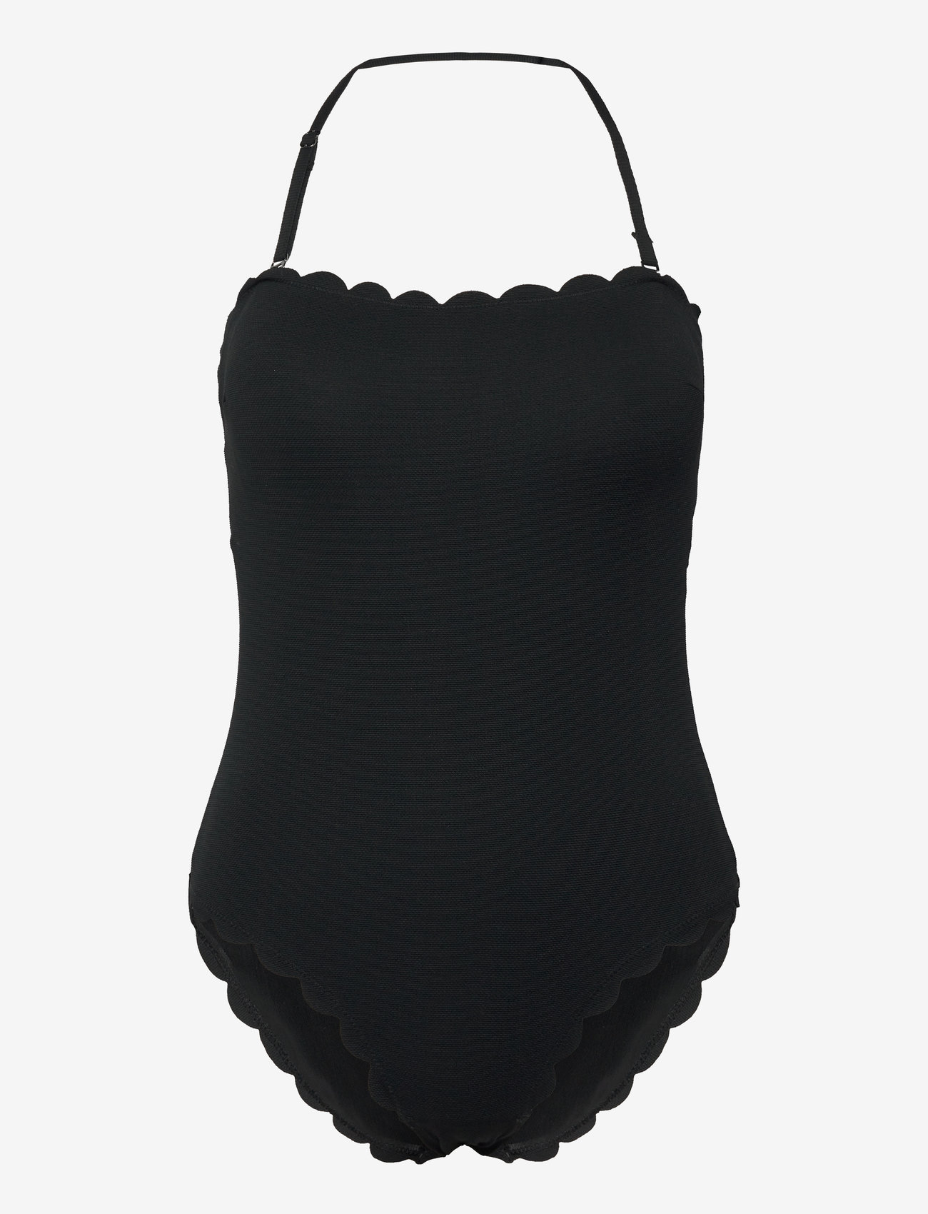 Hunkemöller - SCALLOP BANDEAU BS - trikood - caviar - 3