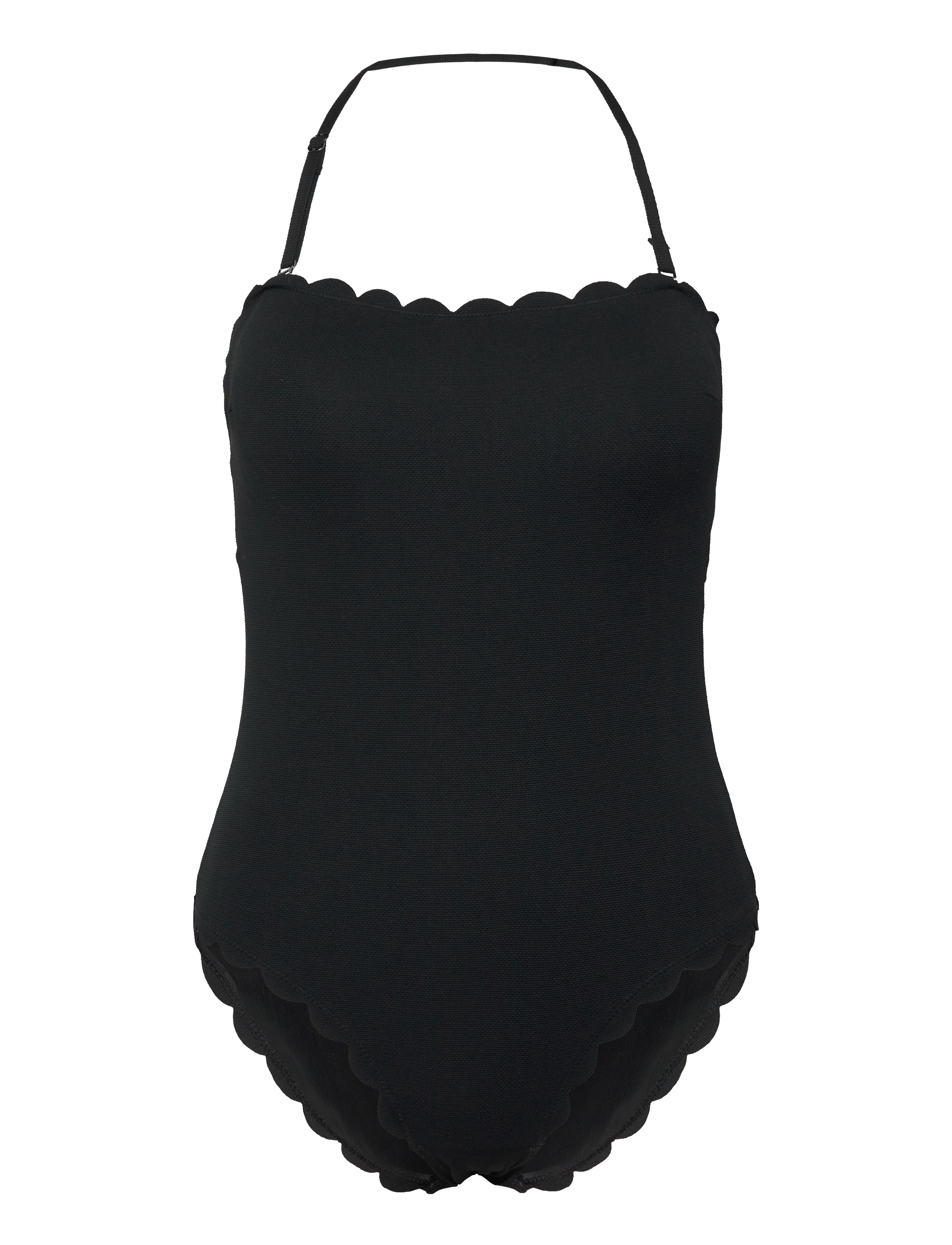 Hunkemöller - SCALLOP BANDEAU BS - kostiumy kąpielowe - caviar - 3