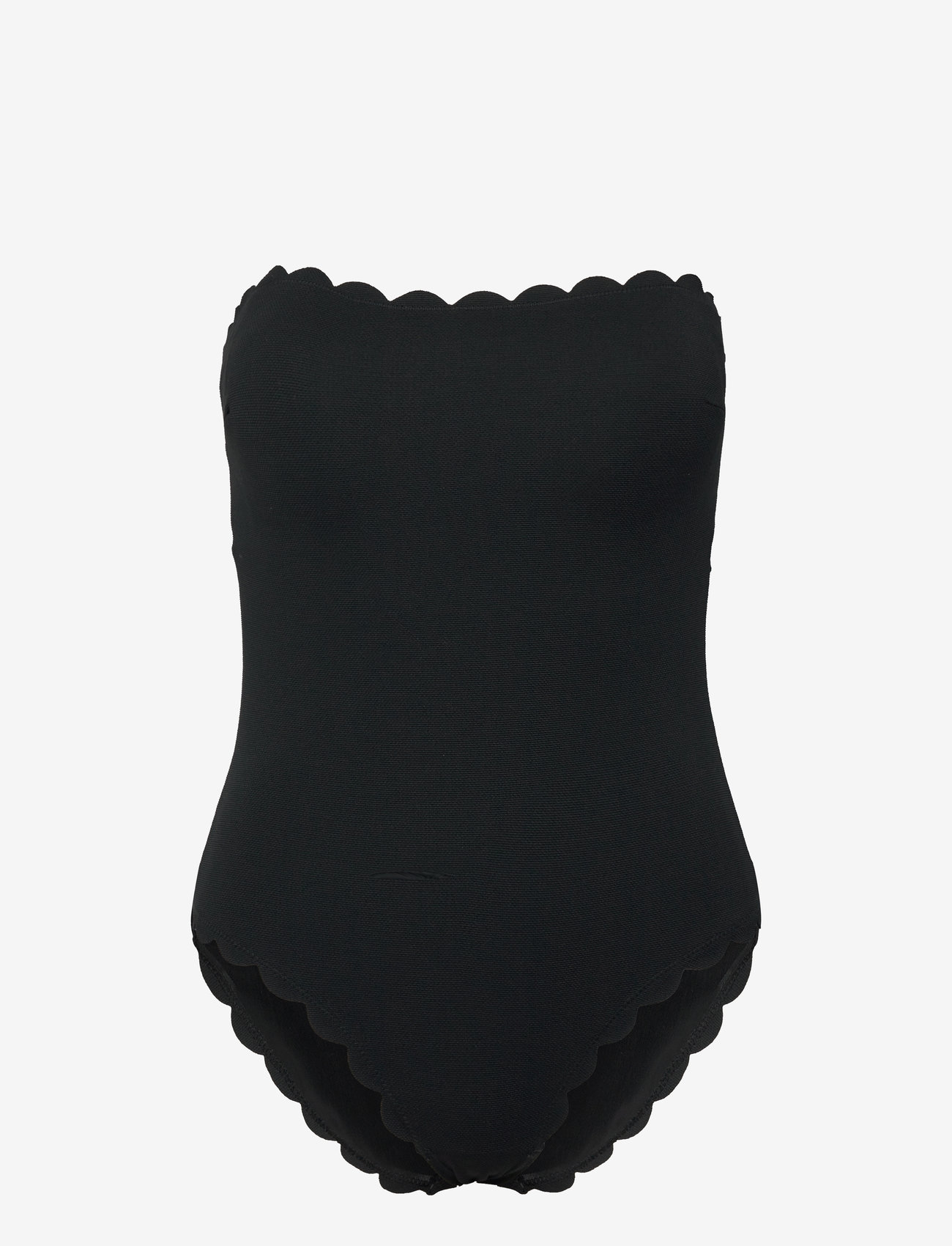 Hunkemöller - SCALLOP BANDEAU BS - trikood - caviar - 5