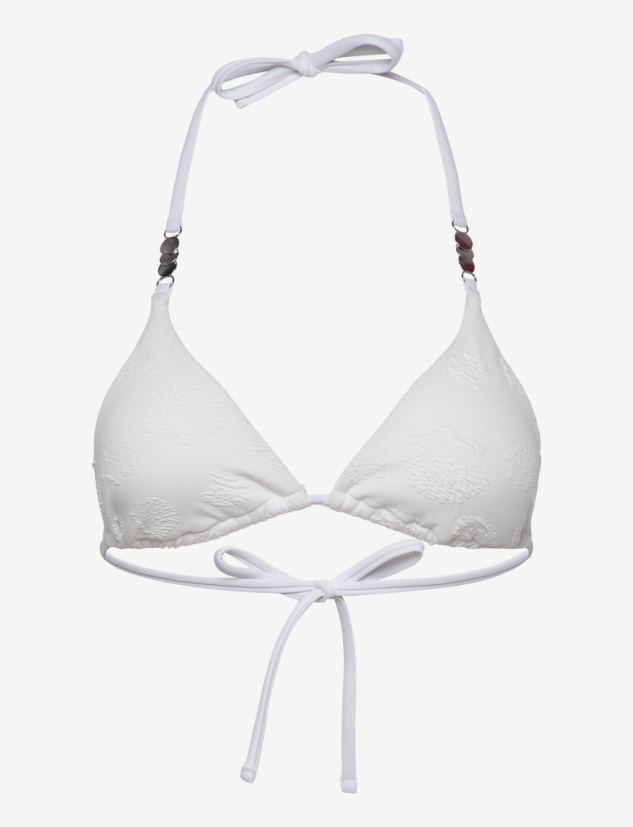 Hunkemöller - SEASHELL TRIANGLE - bright white - 0