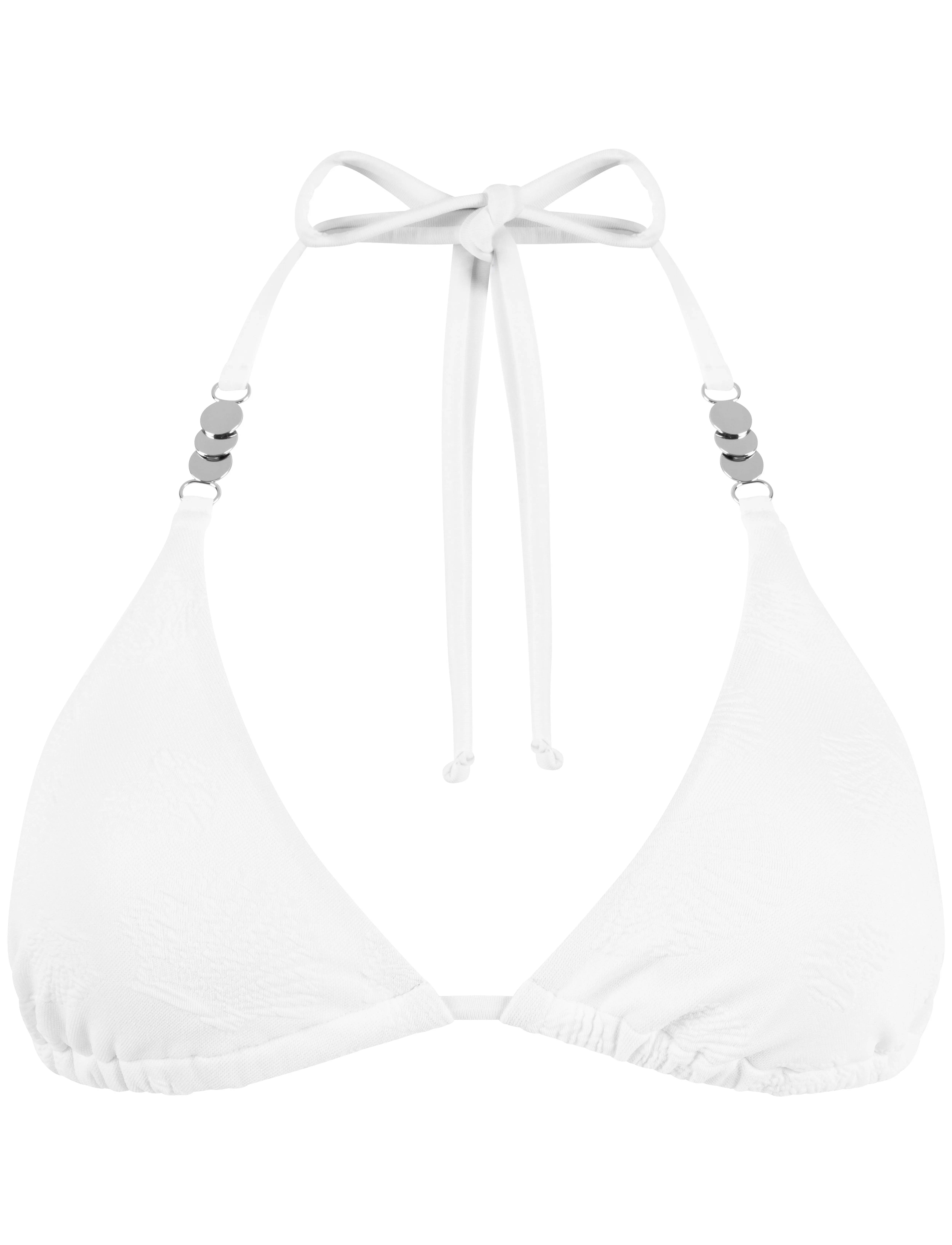 Hunkemöller - SEASHELL TRIANGLE - bright white - 2