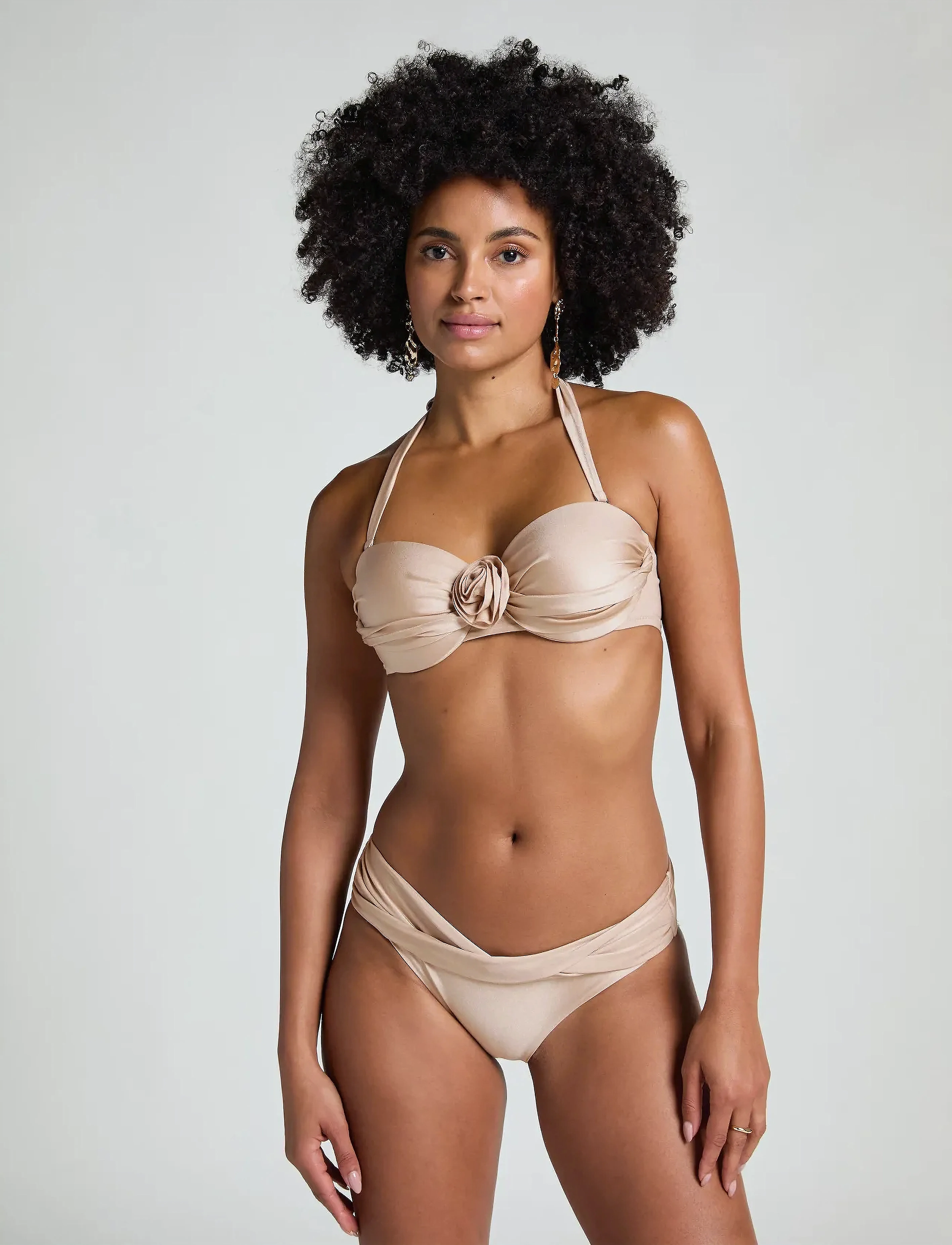 Hunkemöller Lima Rio Bikini Bottom - Badetøj - TAN / beige