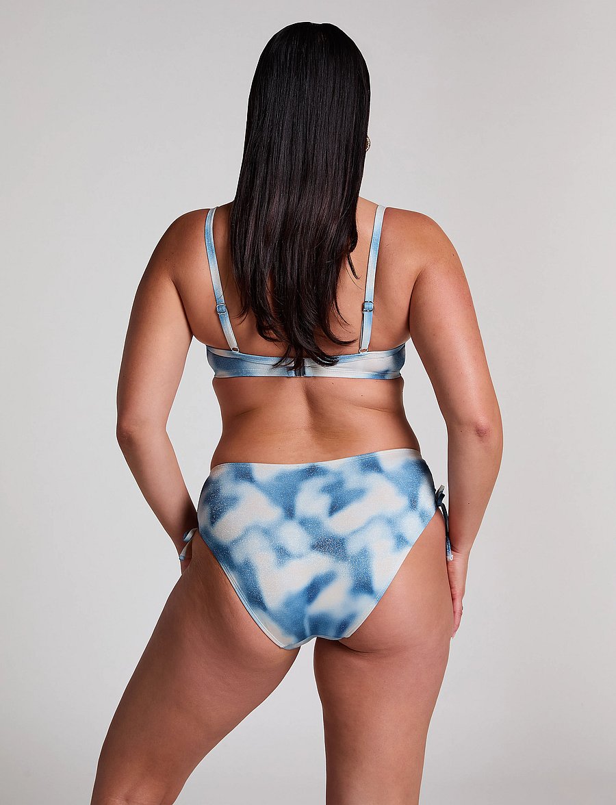 Hunkemöller - LAGOA CW UP - bedrade bikinitops - blue shadow - 5