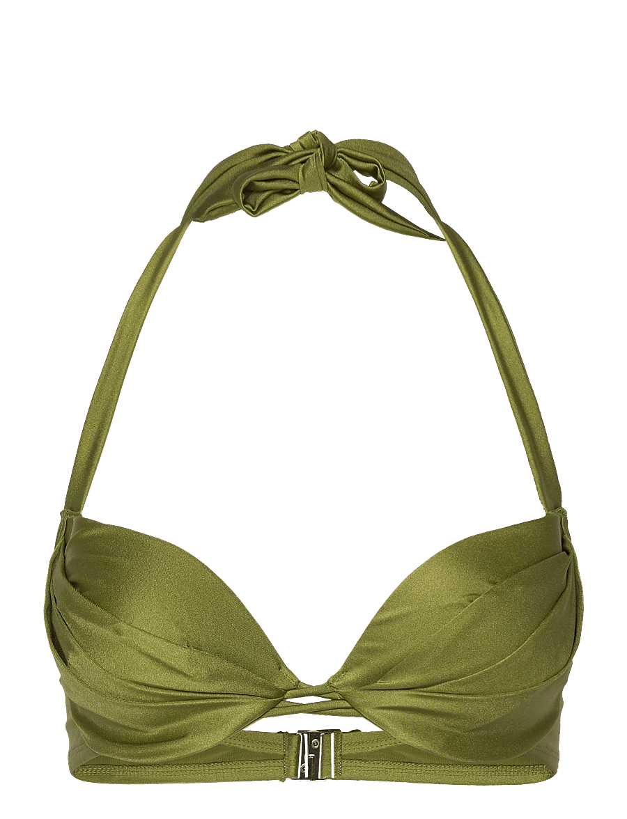 Hunkemöller - HOLBOX PLUNGE - bikini-oberteile mit bügel - calla green - 1