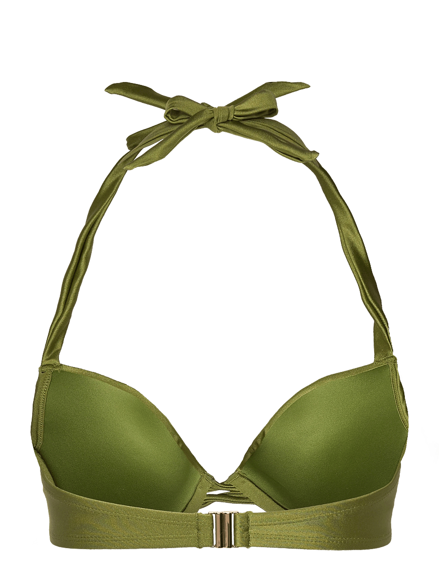 Hunkemöller - HOLBOX PLUNGE - bikini-oberteile mit bügel - calla green - 2
