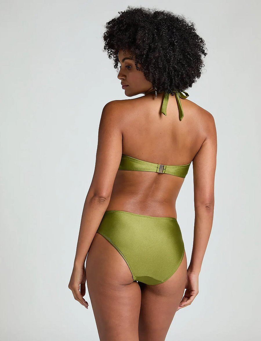 Hunkemöller - HOLBOX PLUNGE - bikini-oberteile mit bügel - calla green - 5