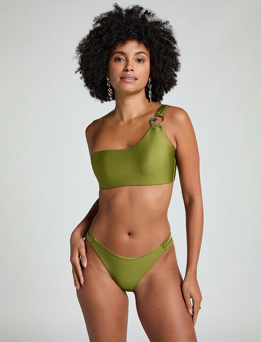 Hunkemöller - HOLBOX HIGHLEG - bikinibriefs - calla green - 3