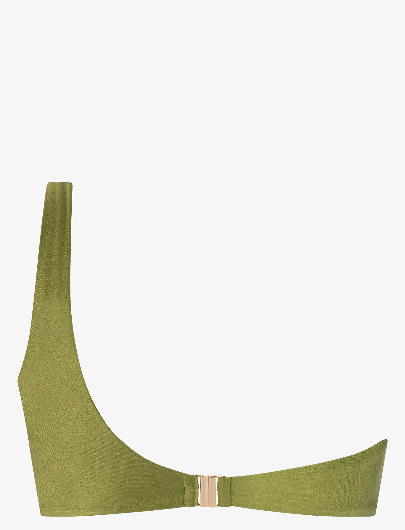 Hunkemöller - HOLBOX ONE SHOULDER CROPTOP - bandeau-bikinis - calla green - 2